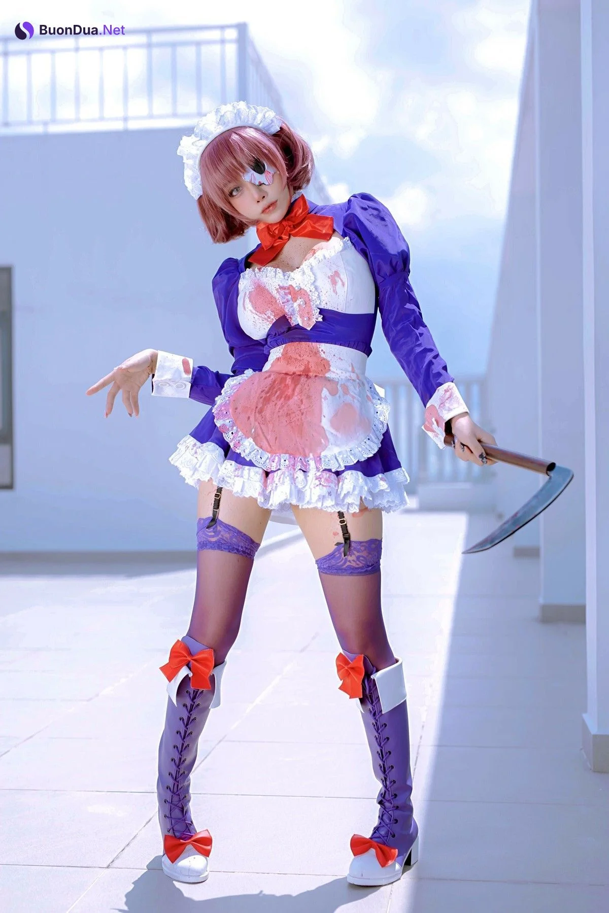 萝莉Byoru Cosplay メイド仮面 Maid Mask - Photo 6