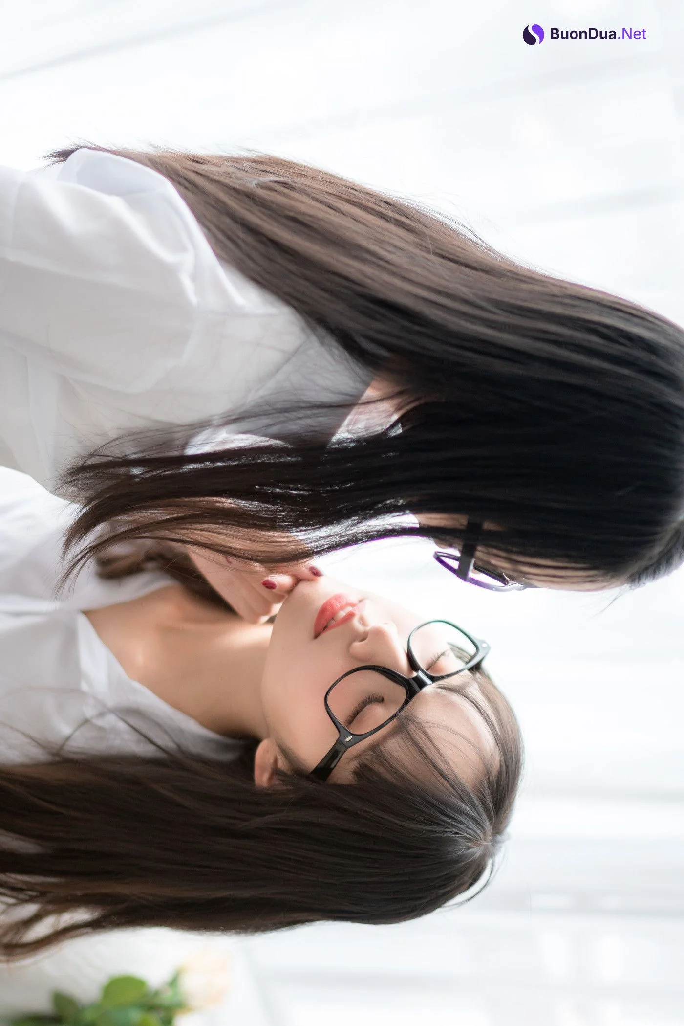 茶籽ccz, 写真集 黑絲雙人百合 - 写真 12