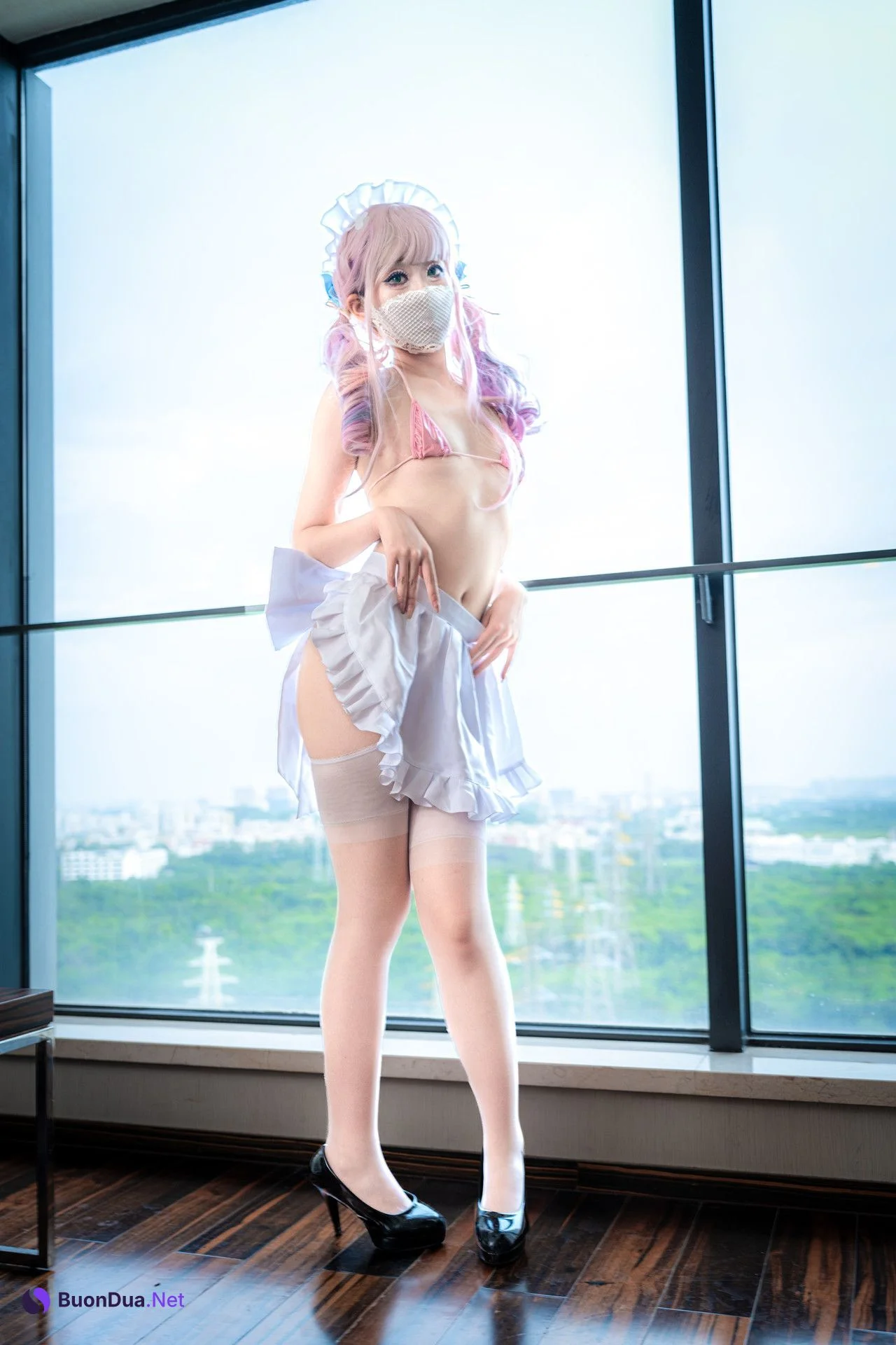 茶籽ccz, ヌード写真集 「D座女佣色色」 Set.01 - รูปภาพ 15