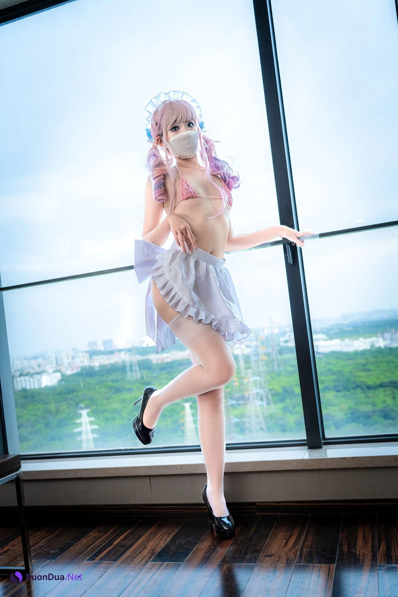 茶籽ccz, ヌード写真集 「D座女佣色色」 Set.01 - รูปภาพ 16