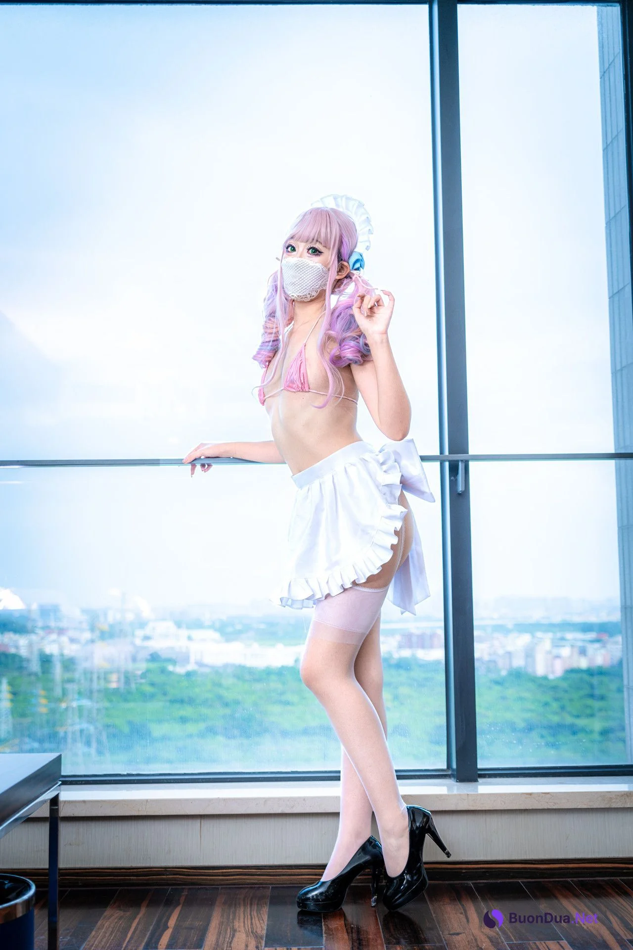 茶籽ccz, ヌード写真集 「D座女佣色色」 Set.01 - รูปภาพ 8
