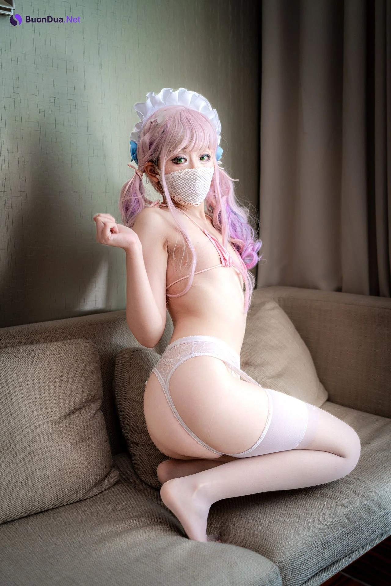 茶籽ccz, ヌード写真集 「D座女佣色色」 Set.02 - รูปภาพ 4