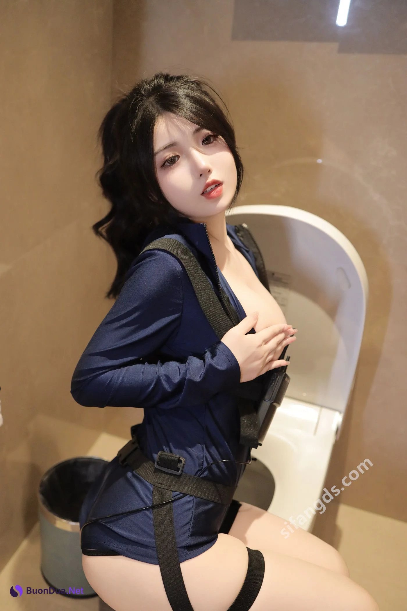 Chen Xiaohua 陈小花, XR Uncensored 秀人网模特 Cos女警制服 极品诱惑 - Photo 6