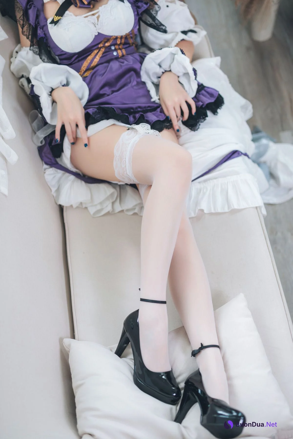 [瓜希酱] Cheshire Maid 柴郡 - Photo 14