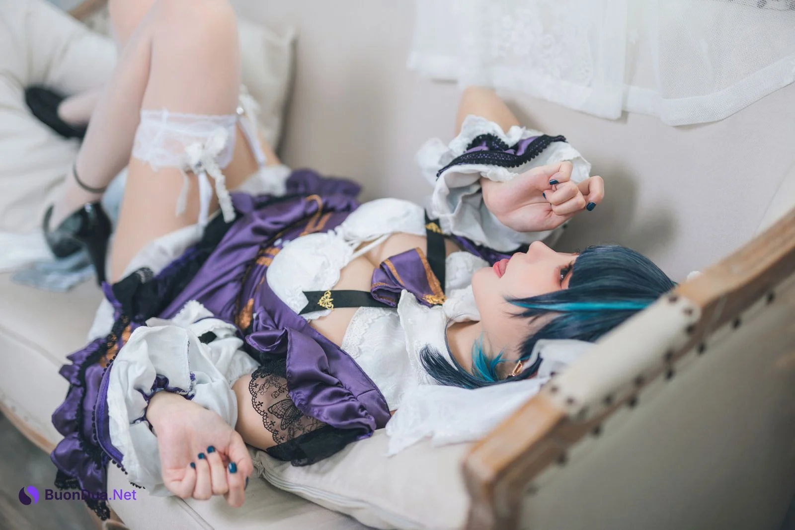 [瓜希酱] Cheshire Maid 柴郡 - Photo 18