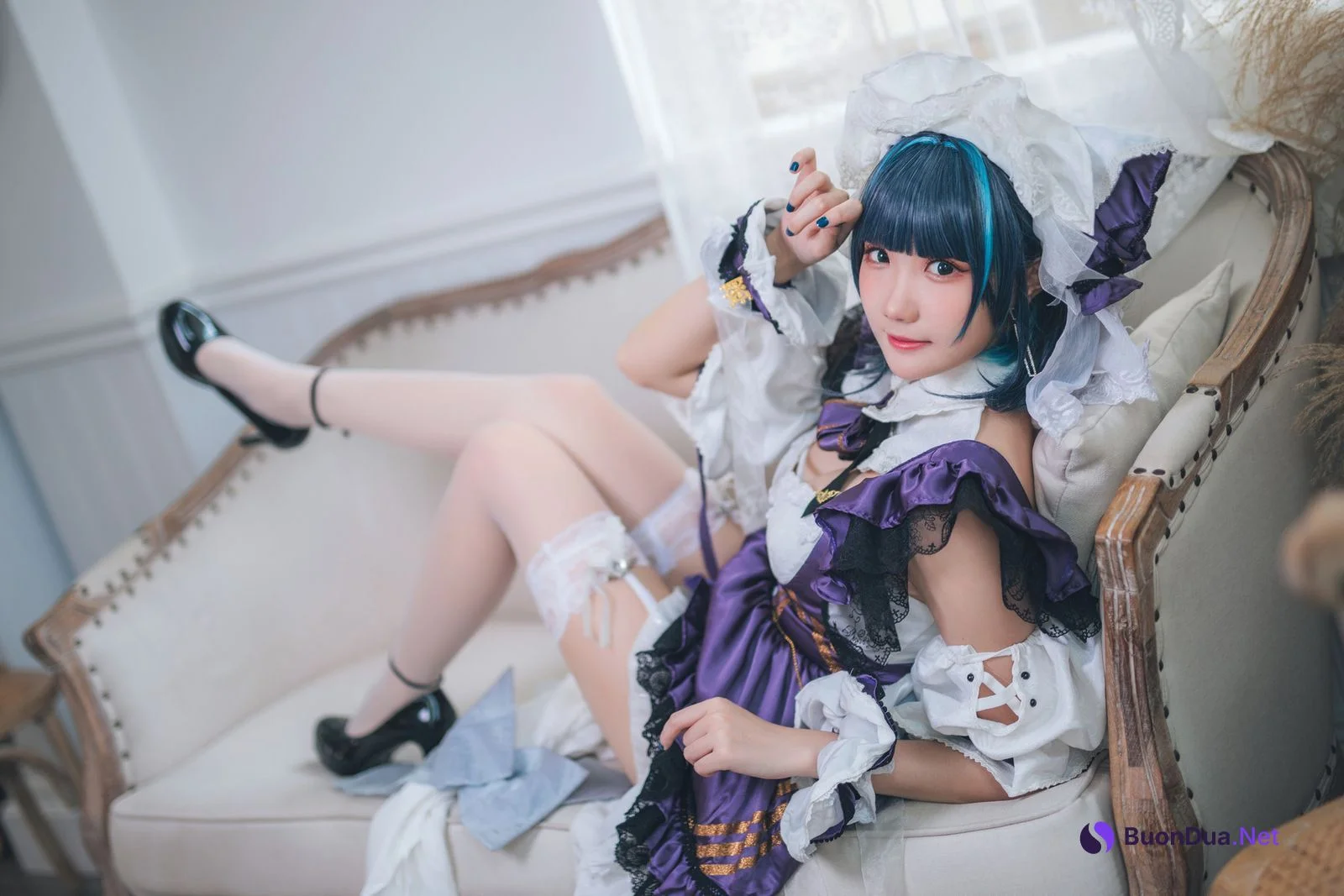 [瓜希酱] Cheshire Maid 柴郡 - Photo 20