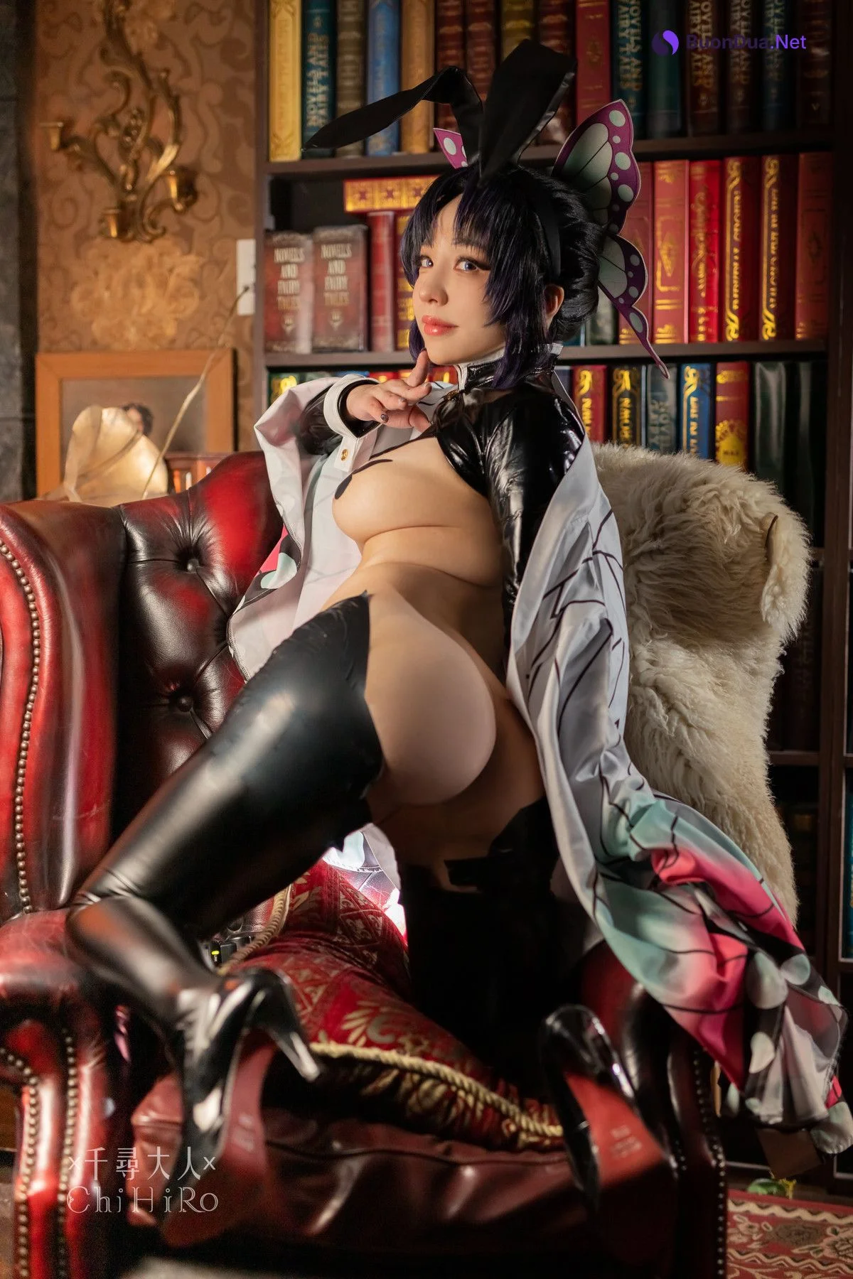 千尋_Chihiro Chang Cosplay 胡蝶しのぶ Shinobu Kocho - รูปภาพ 2