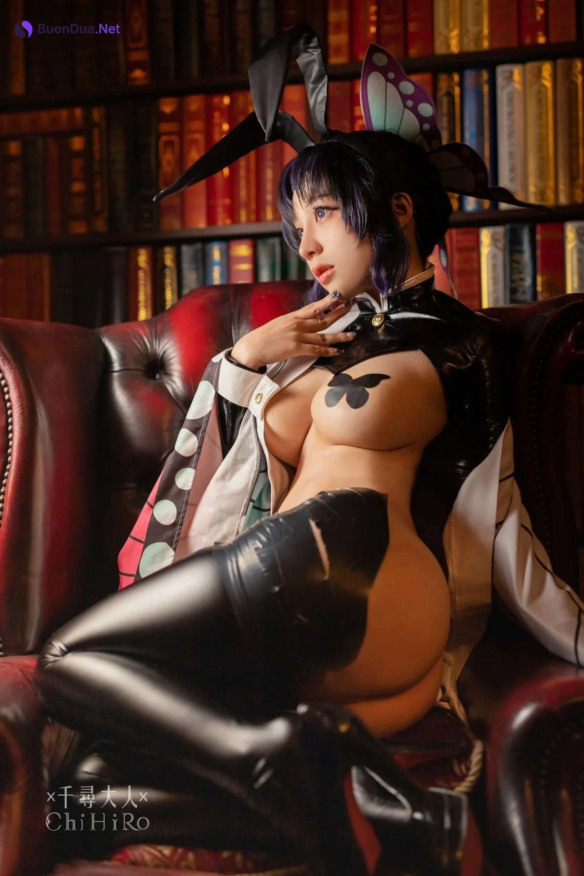 千尋_Chihiro Chang Cosplay 胡蝶しのぶ Shinobu Kocho - รูปภาพ 8