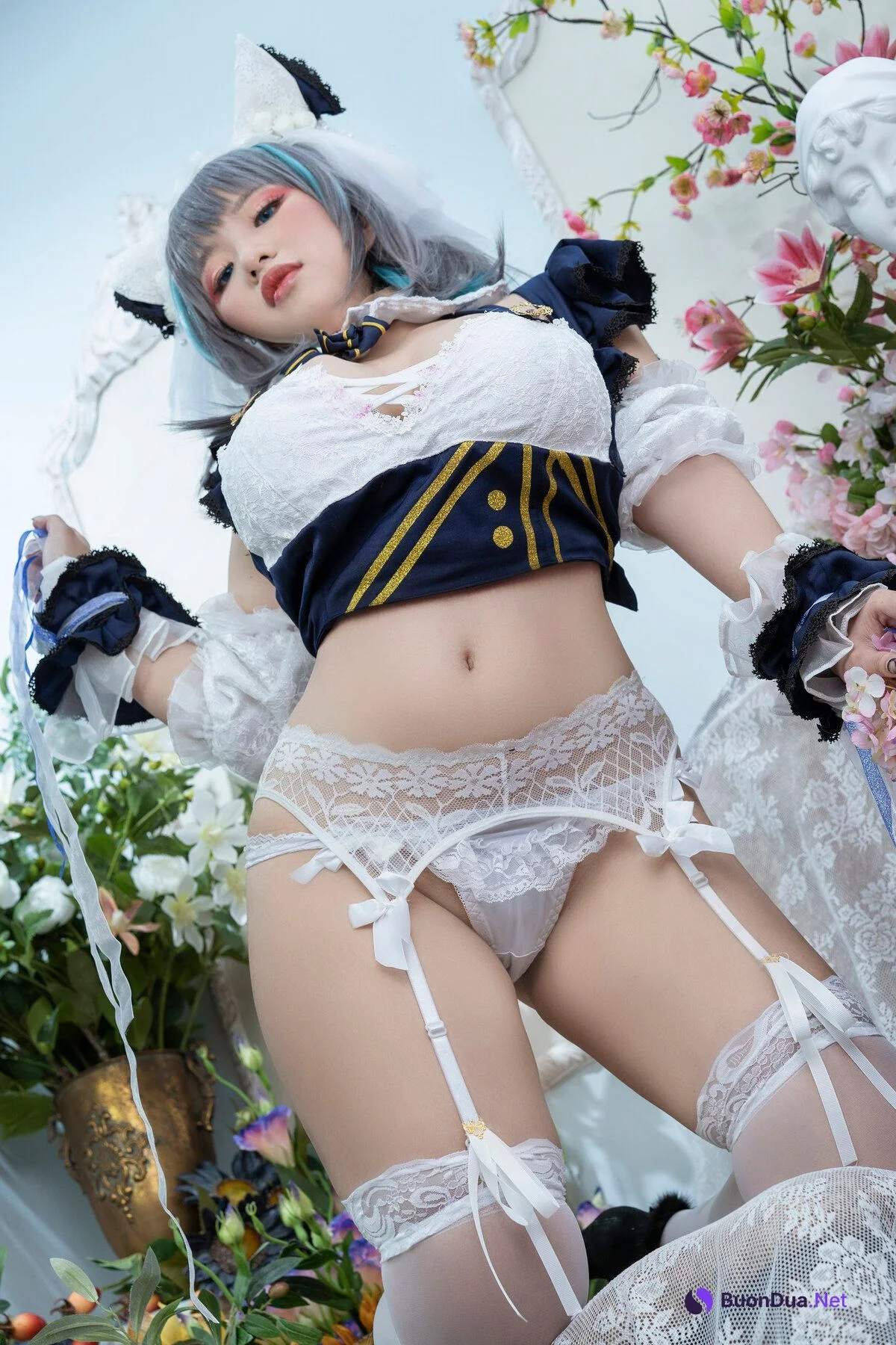 [Chono Black ちょうの] Cheshire Maid 柴郡 - Photo 9