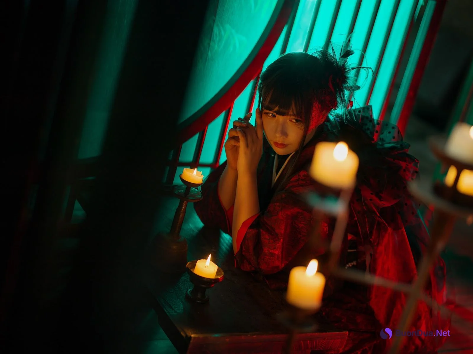 Coser@麻花麻花酱 – 兽耳和服 - รูปภาพ 2