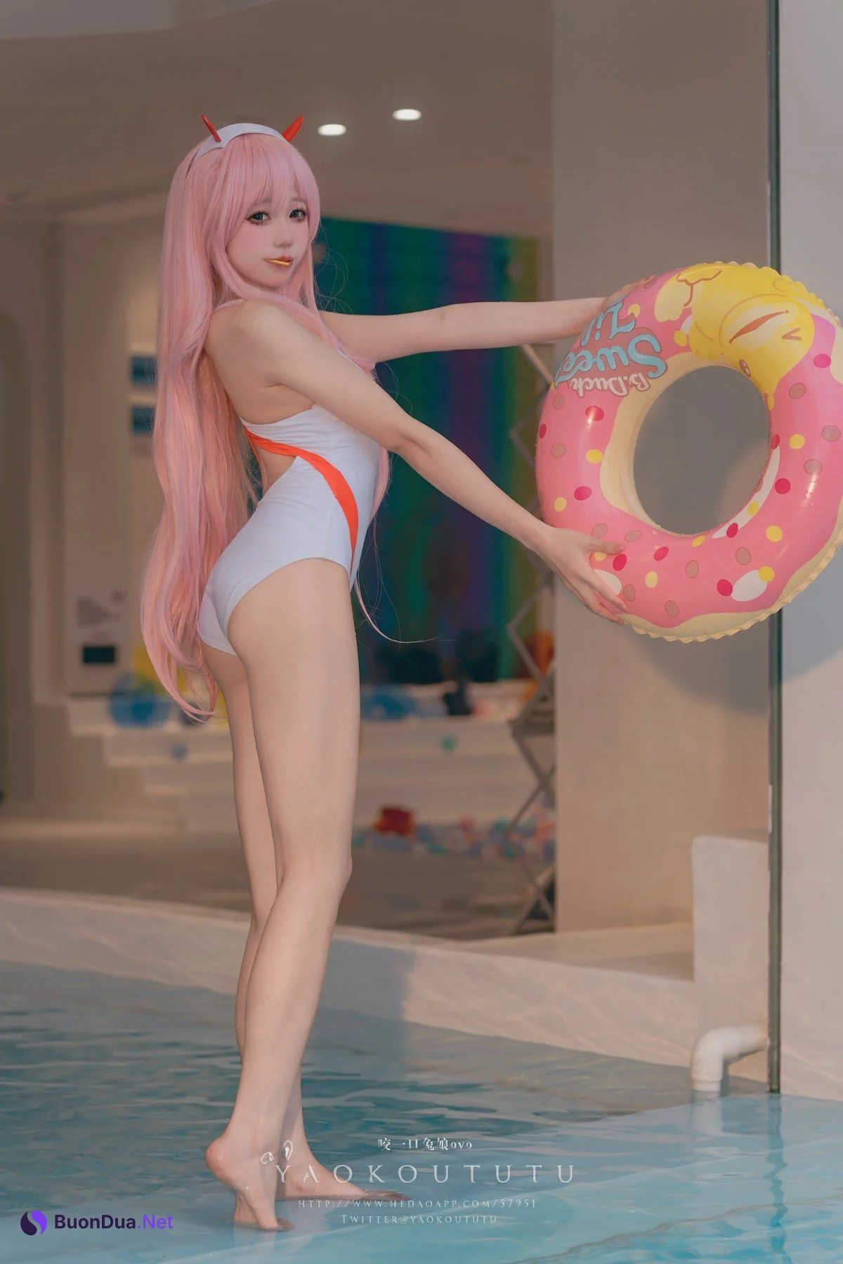 Coser@黏黏团子兔 – 国家队02泳装Pretty - 写真 15