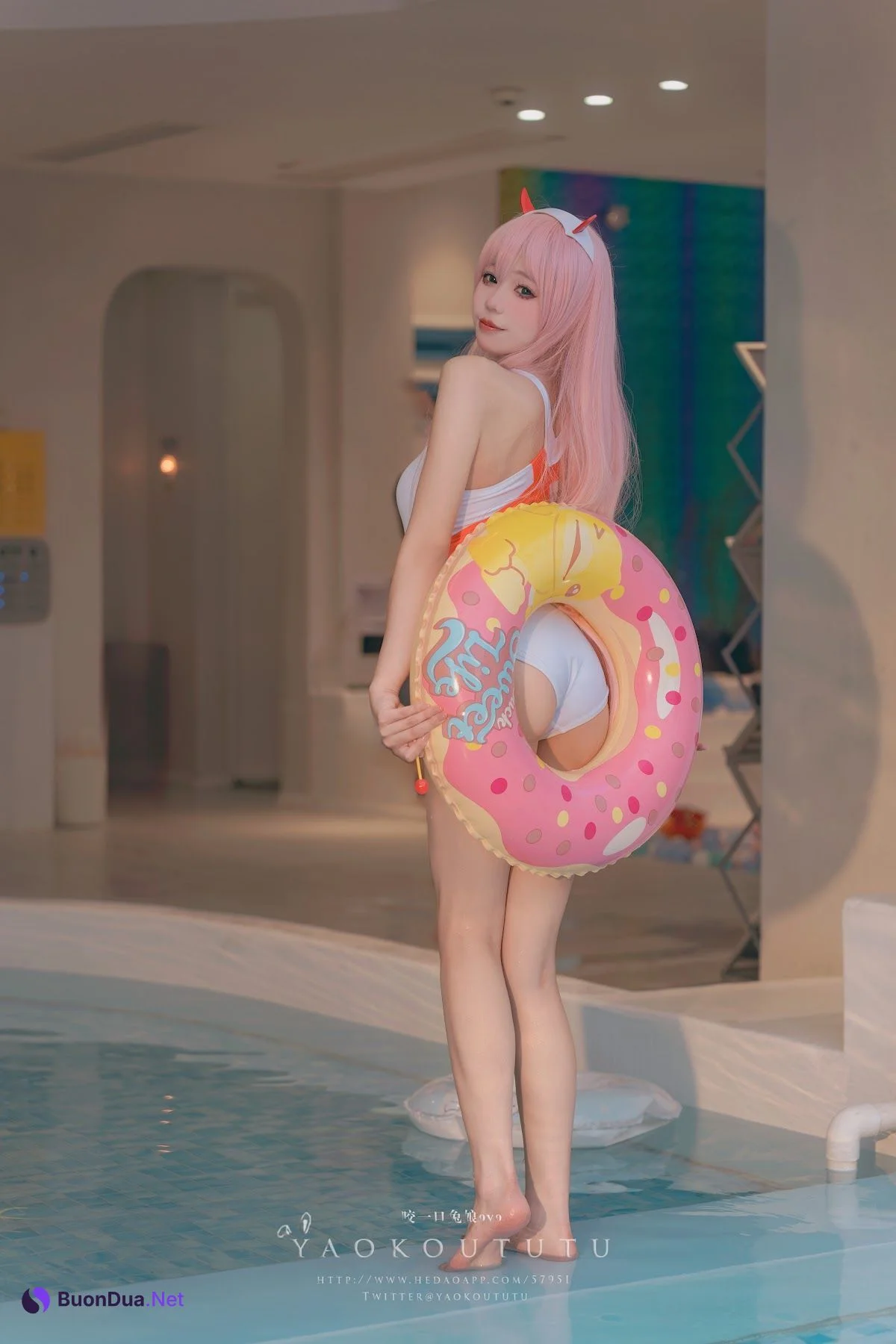 Coser@黏黏团子兔 – 国家队02泳装Pretty - 写真 17