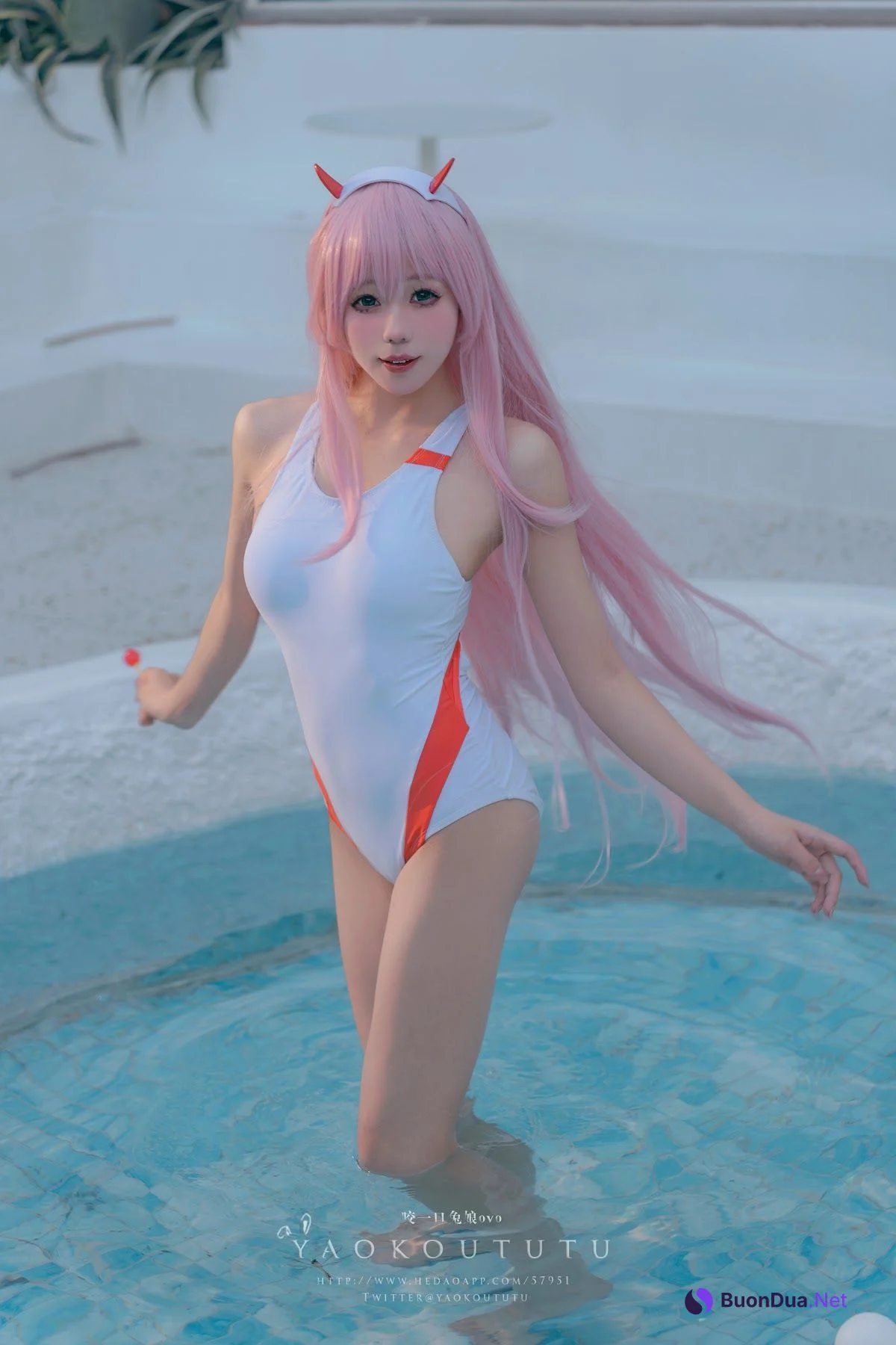 Coser@黏黏团子兔 – 国家队02泳装Pretty - 写真 3
