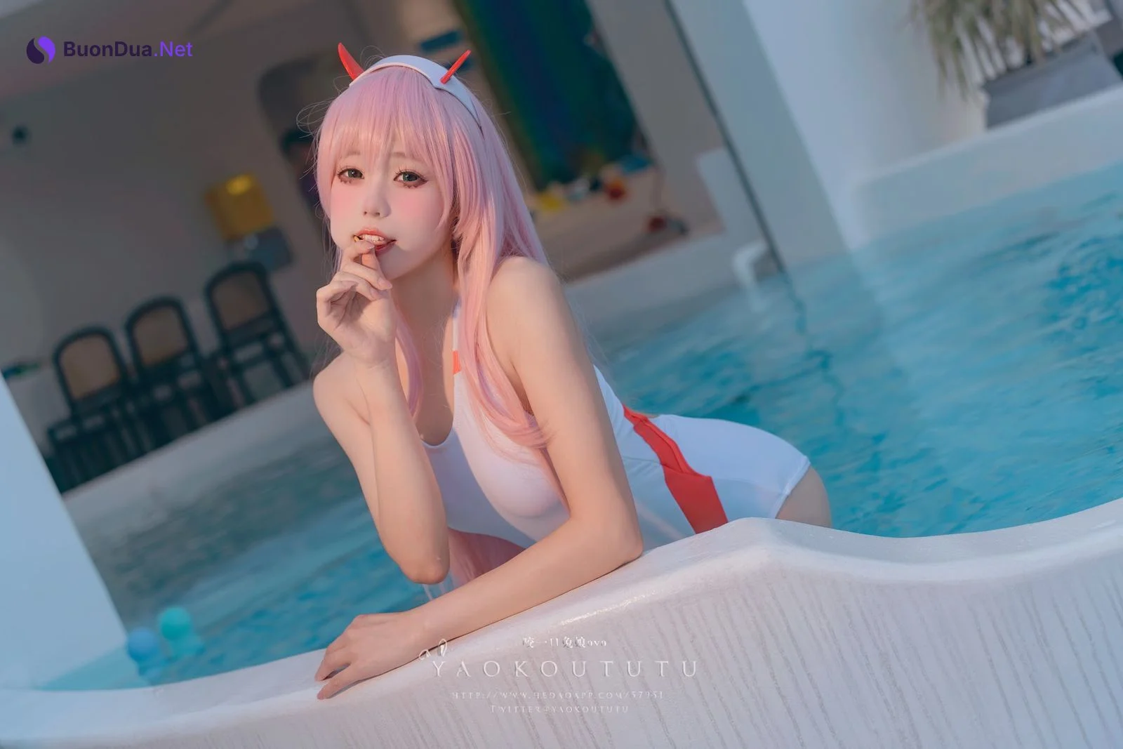 Coser@黏黏团子兔 – 国家队02泳装Pretty - 写真 4