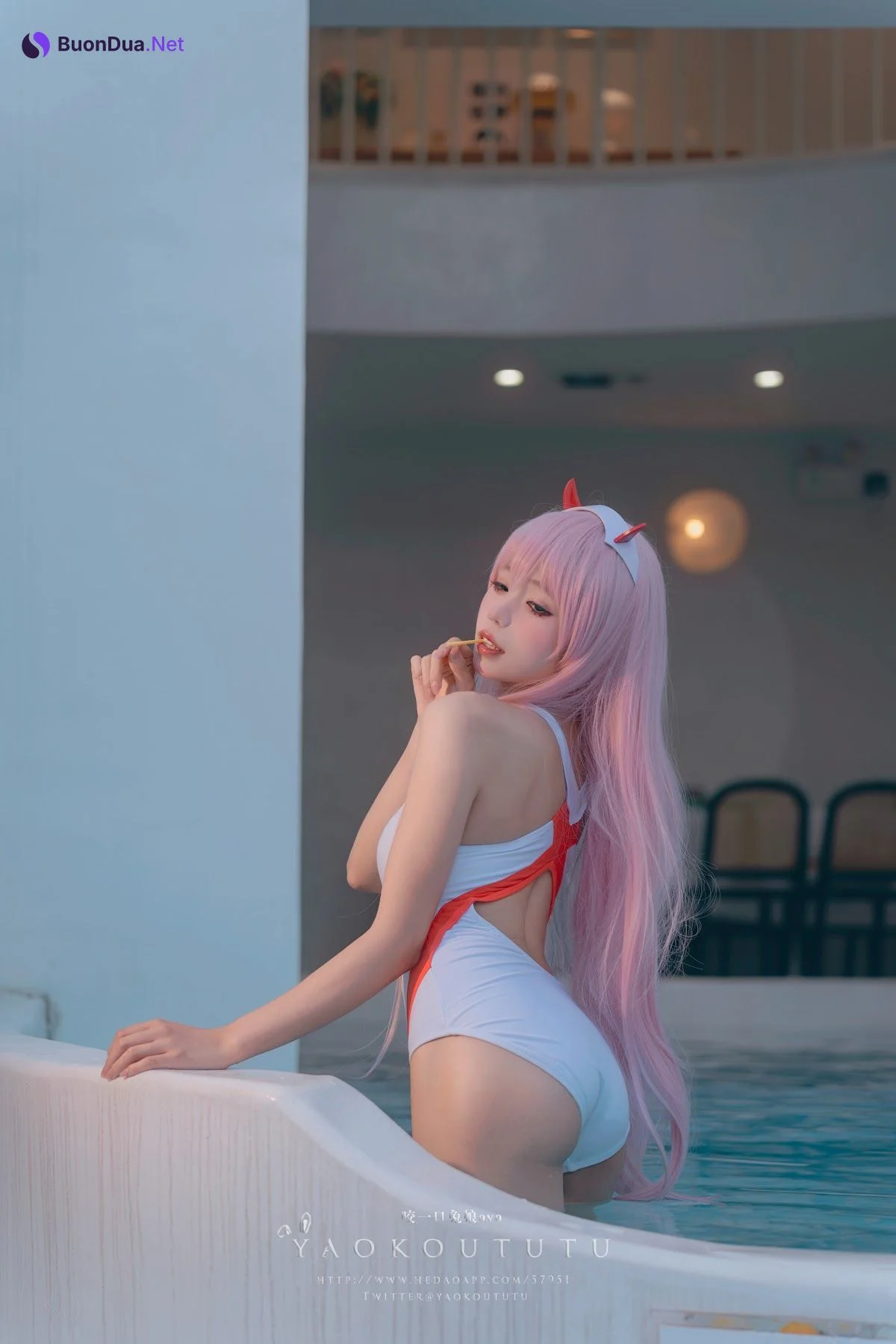 Coser@黏黏团子兔 – 国家队02泳装Pretty - 写真 5