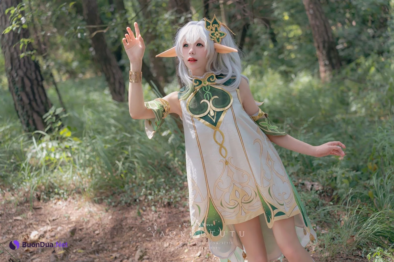 Coser@黏黏团子兔 – 万年萝莉纳西妲&0.2s - Photo 17