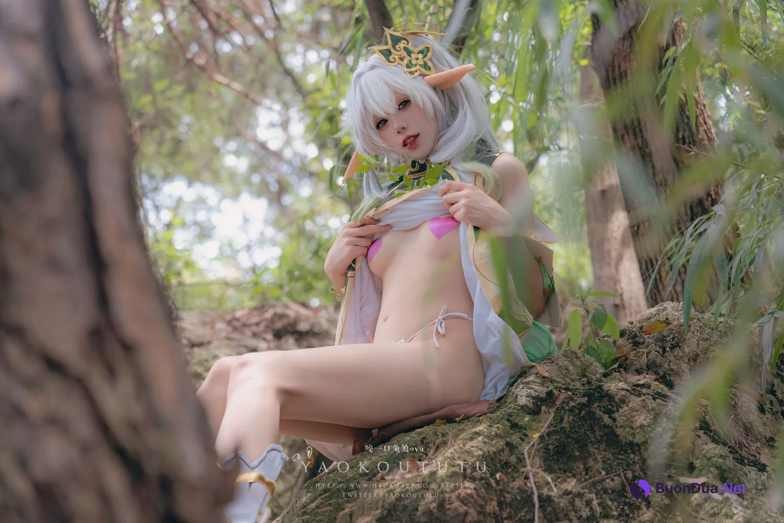 Coser@黏黏团子兔 – 万年萝莉纳西妲&0.2s - Photo 23