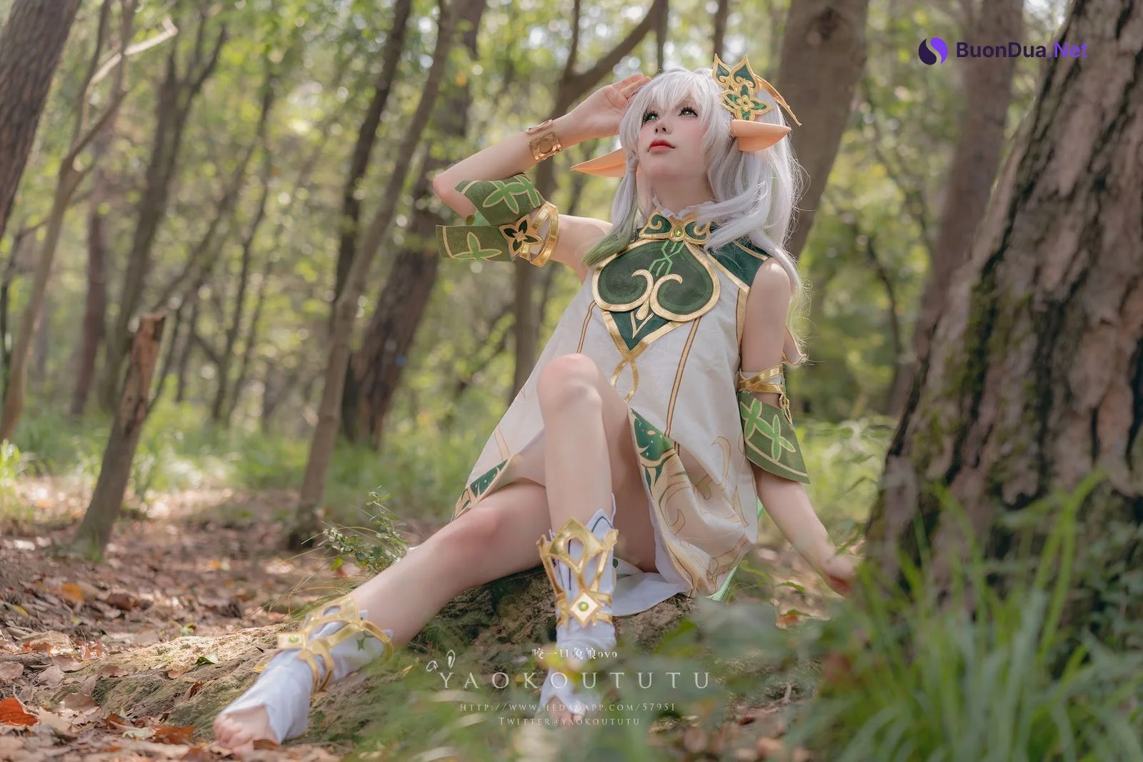 Coser@黏黏团子兔 – 万年萝莉纳西妲&0.2s - Photo 5