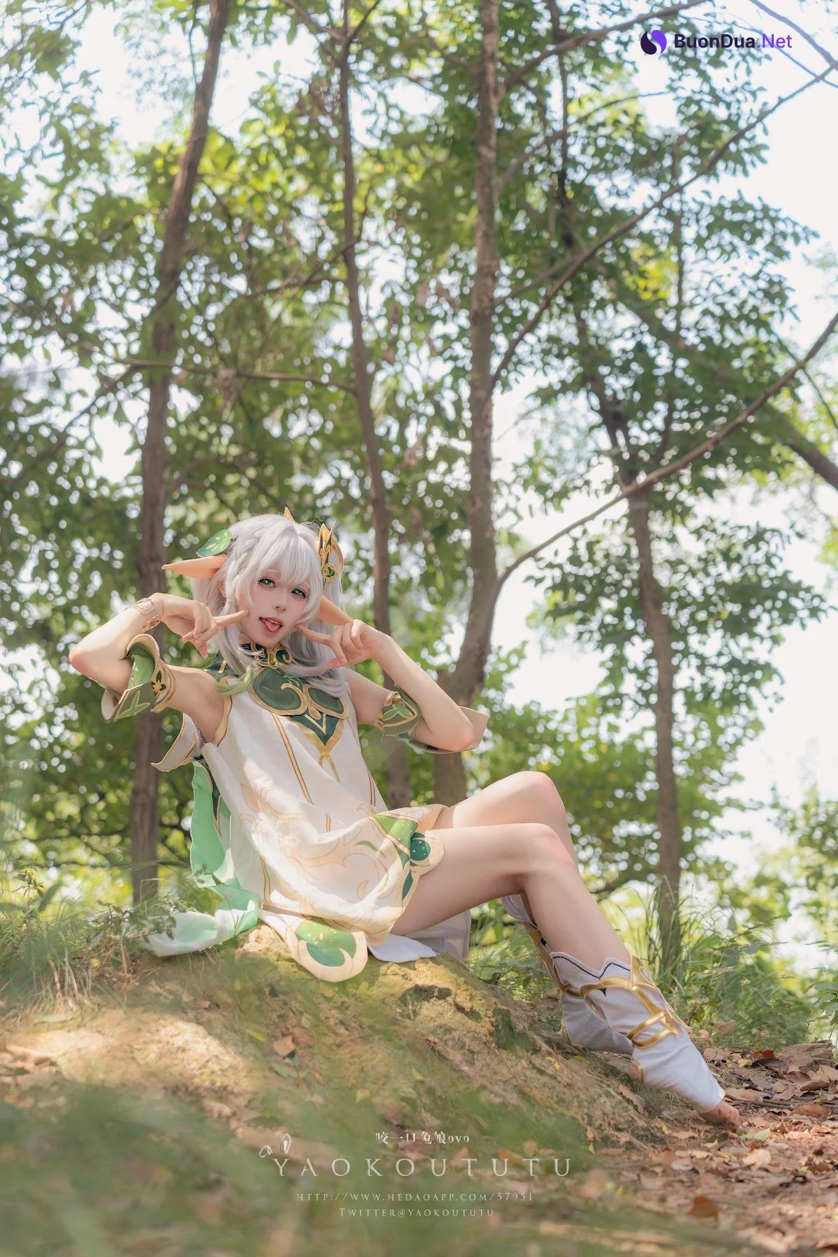 Coser@黏黏团子兔 – 万年萝莉纳西妲&0.2s - Photo 9
