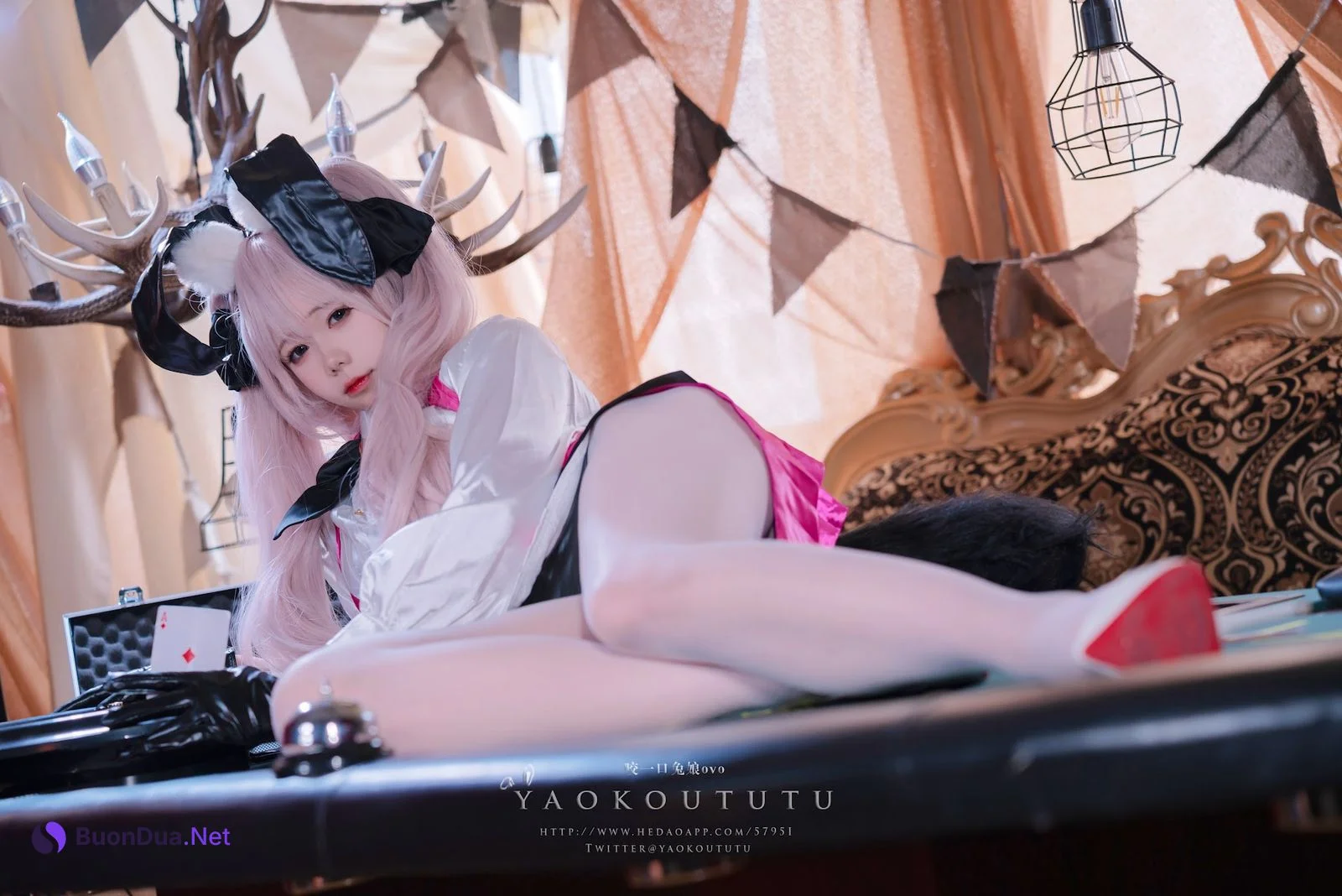 Coser@黏黏团子兔 – 六月订阅『高扬斯卡娅兔女郎』小剧场 - Photo 5