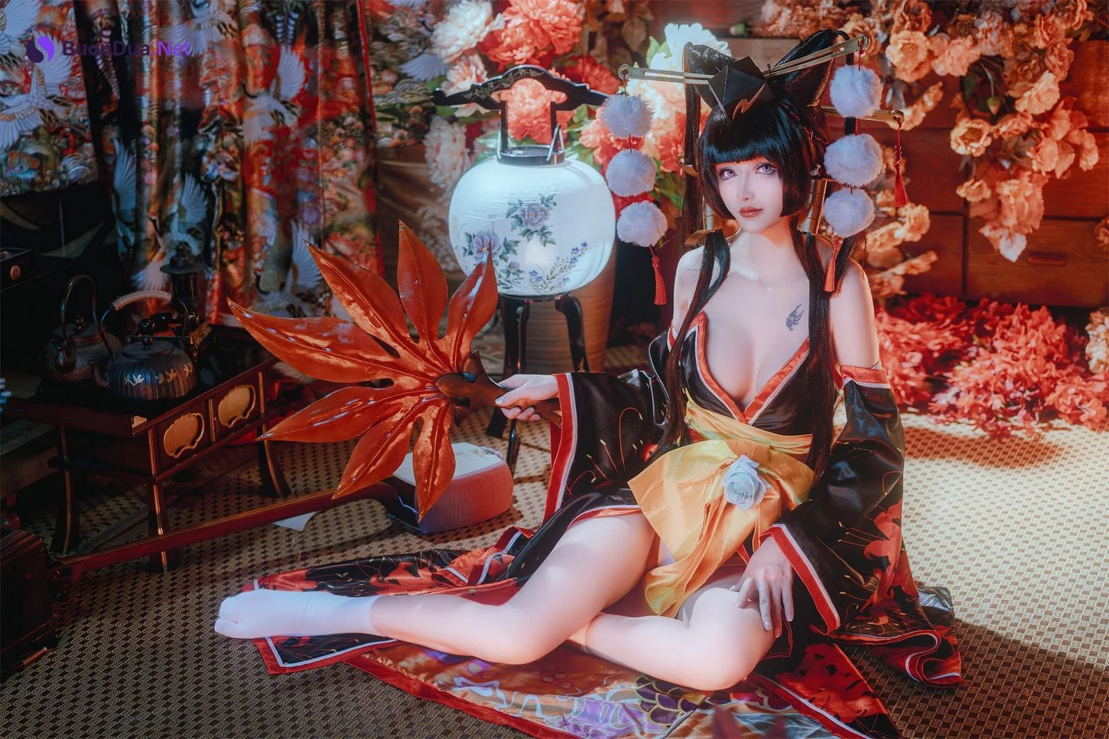 Coser@鹿八岁 – 死或生 女天狗 - รูปภาพ 14