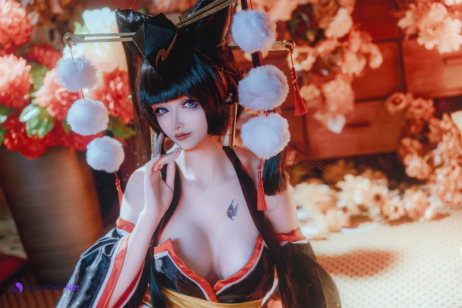 Coser@鹿八岁 – 死或生 女天狗 - รูปภาพ 5