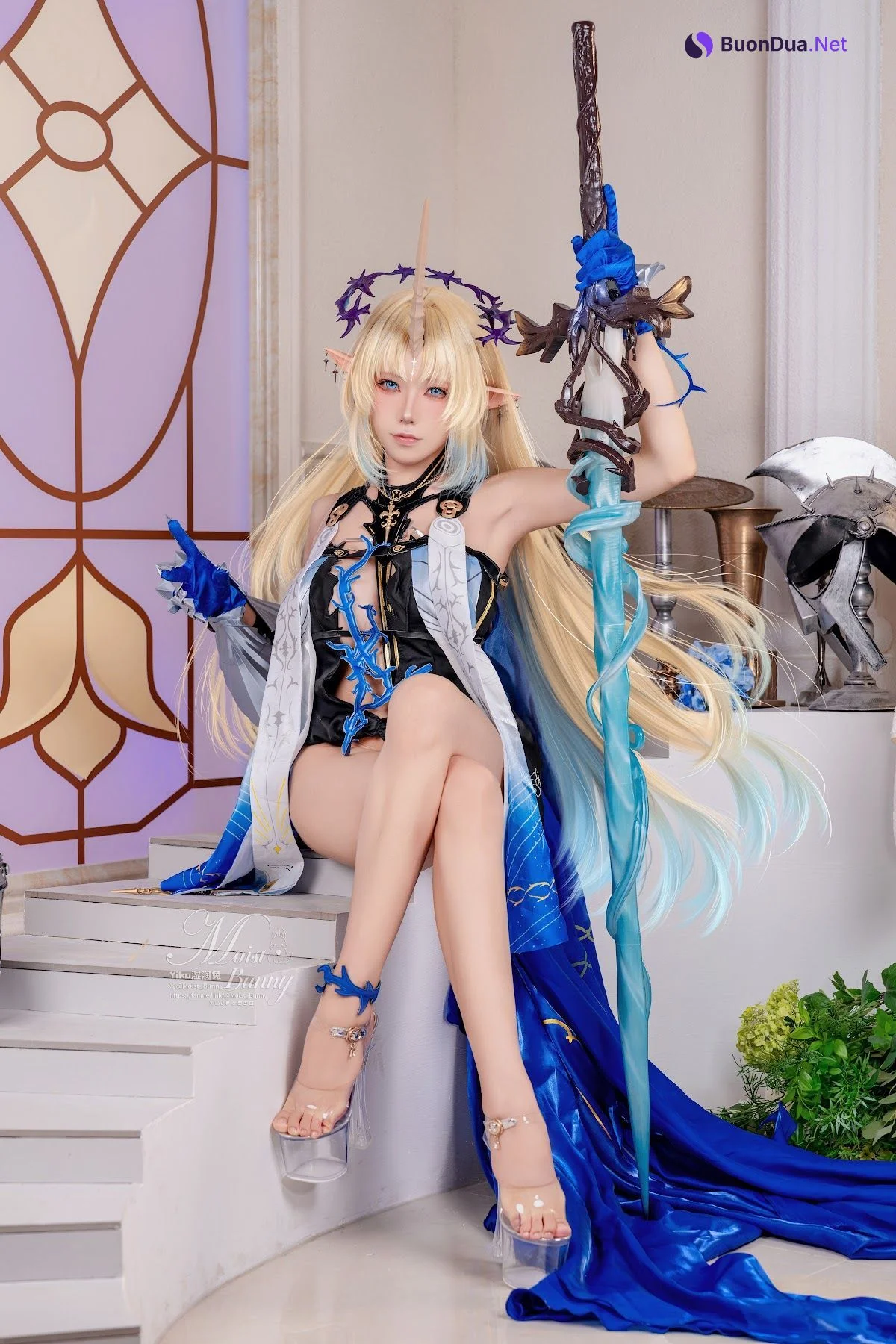 Coser@黏黏团子兔 – 08月作品『鸣潮-芙露德莉斯』 - รูปภาพ 12