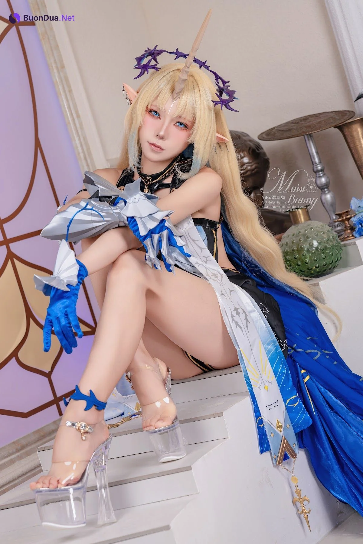Coser@黏黏团子兔 – 08月作品『鸣潮-芙露德莉斯』 - รูปภาพ 7