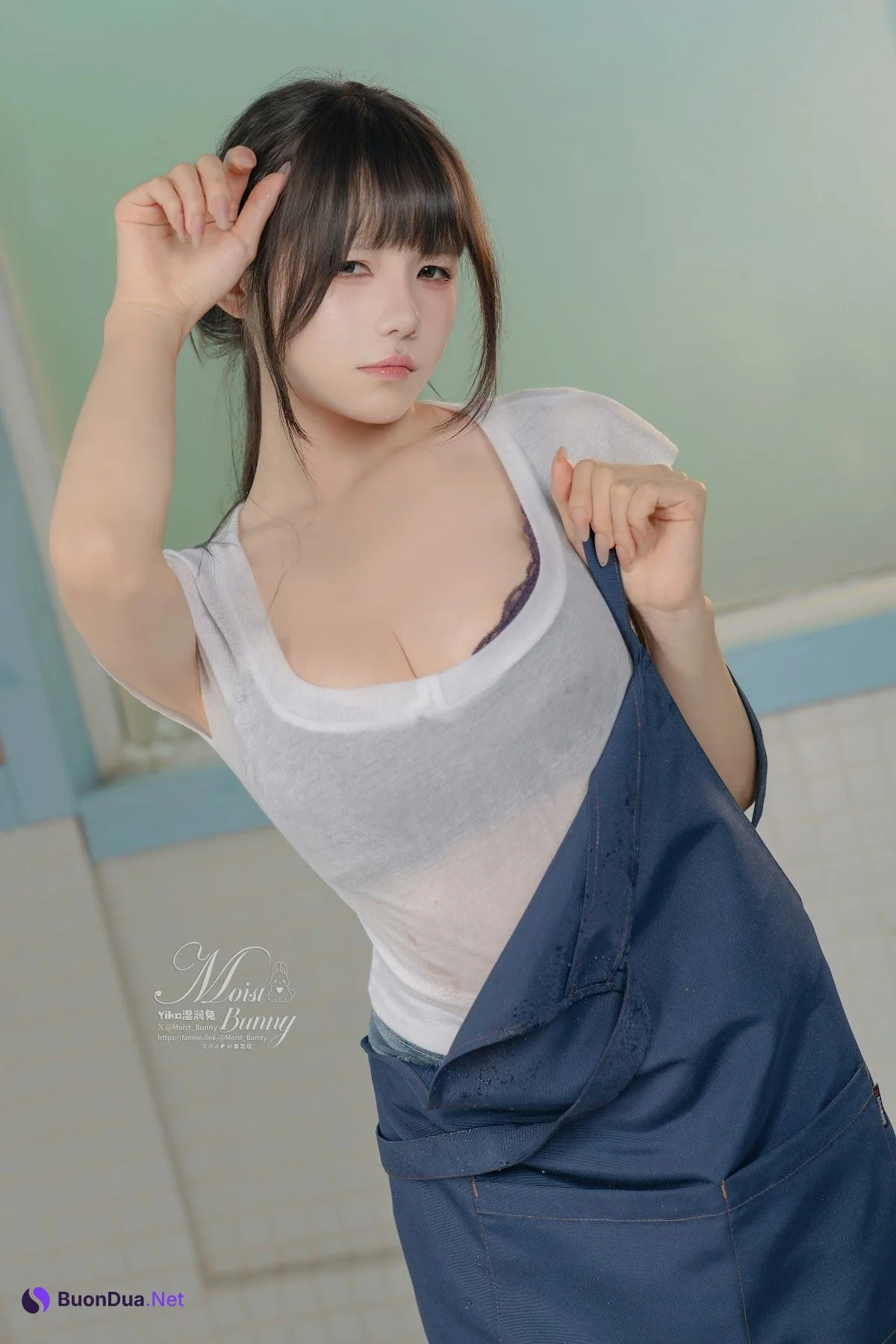 Coser@黏黏团子兔 – 09月作品『钱汤の女将』每夜 - Photo 16