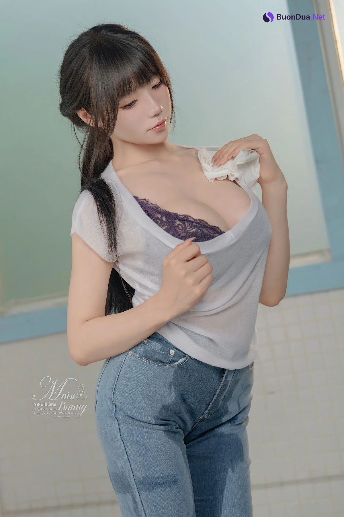 Coser@黏黏团子兔 – 09月作品『钱汤の女将』每夜 - Photo 19
