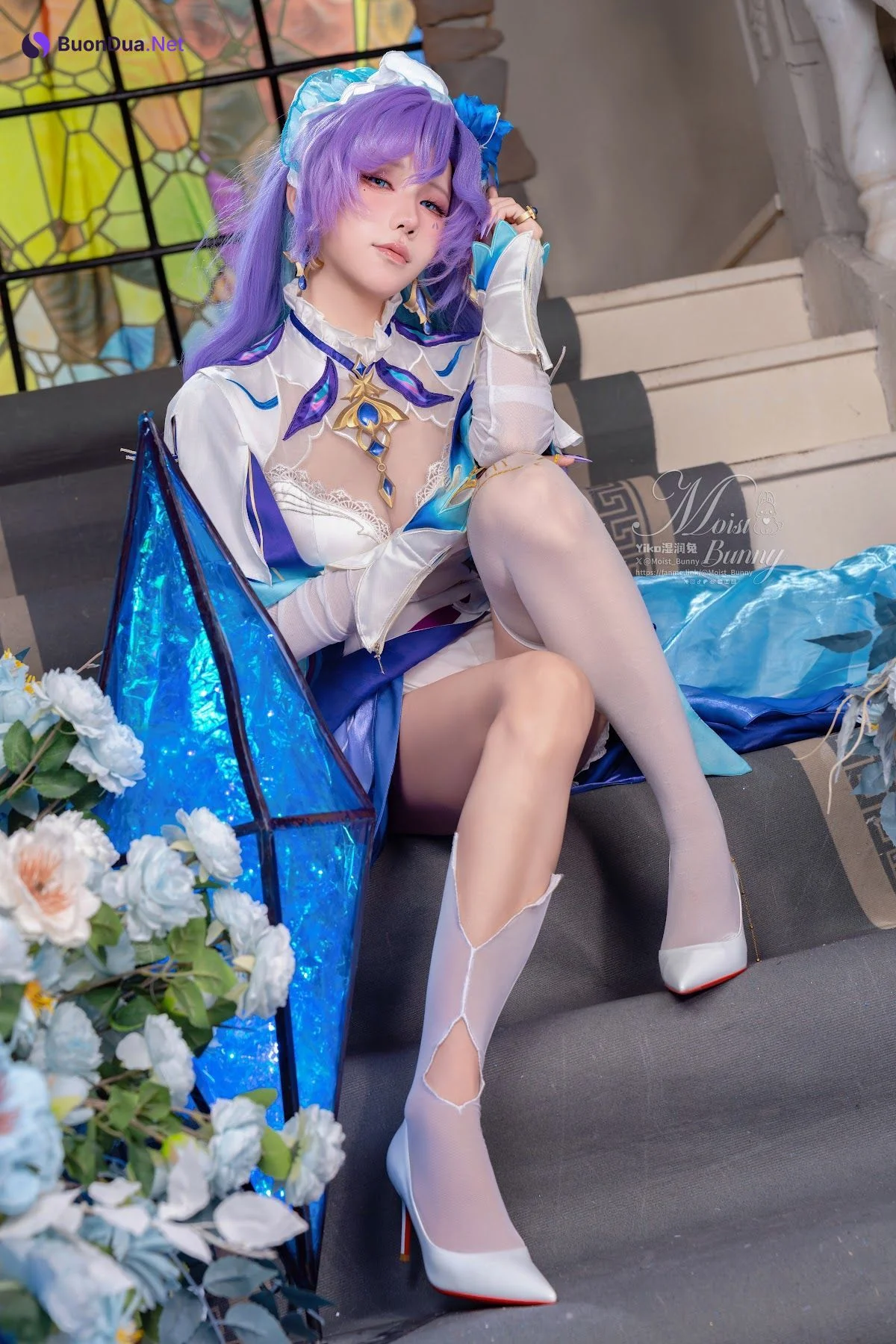 Coser@黏黏团子兔 – 09月作品 鸣潮坎特蕾拉 - 사진 12