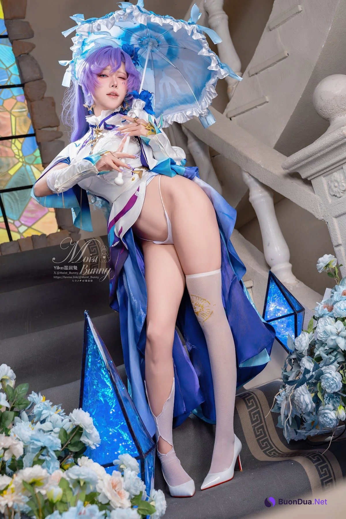 Coser@黏黏团子兔 – 09月作品 鸣潮坎特蕾拉 - 사진 17