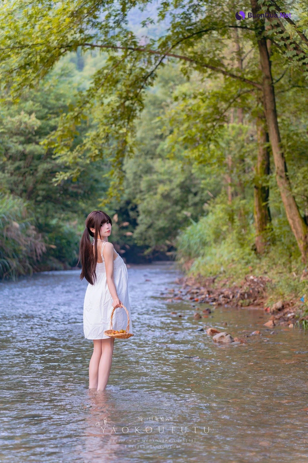 Coser@黏黏团子兔 – 八月订阅『溯溪之夏』& 恋爱循环 - รูปภาพ 2