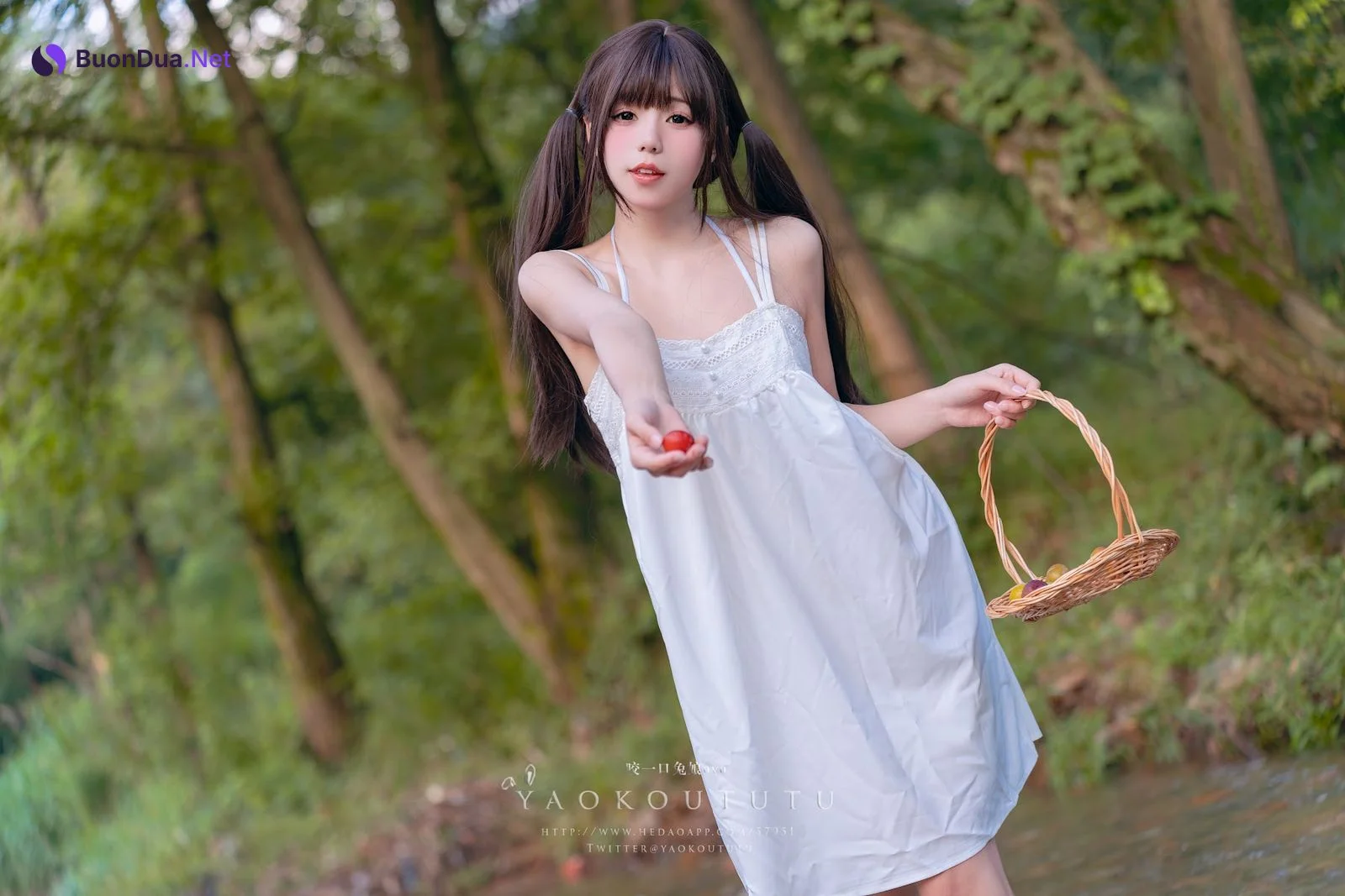 Coser@黏黏团子兔 – 八月订阅『溯溪之夏』& 恋爱循环 - รูปภาพ 4