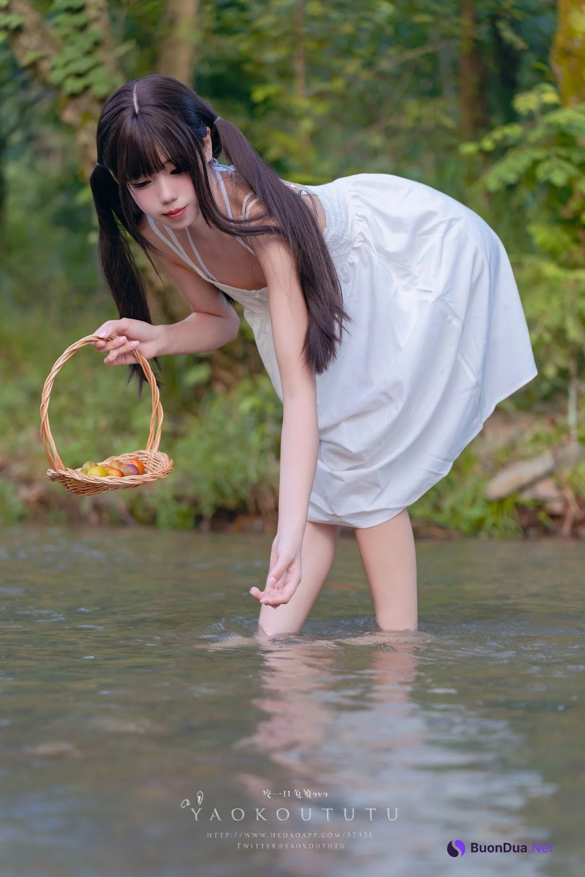 Coser@黏黏团子兔 – 八月订阅『溯溪之夏』& 恋爱循环 - รูปภาพ 5