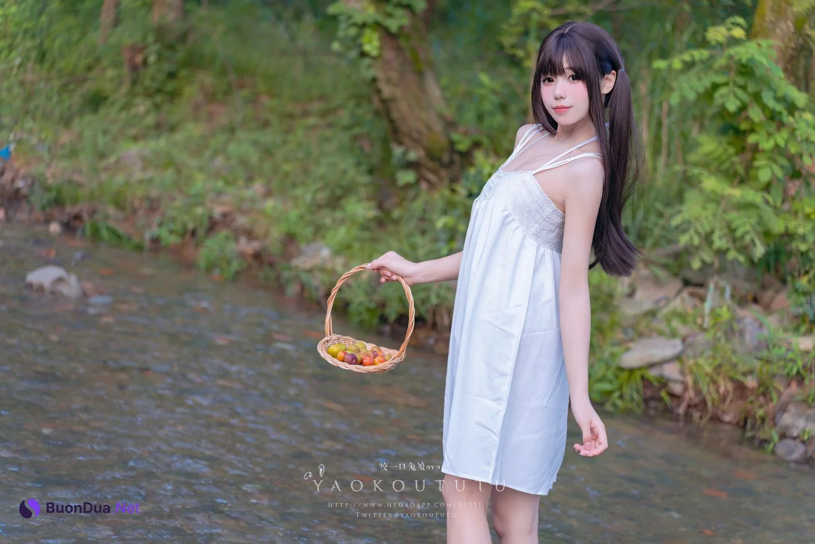 Coser@黏黏团子兔 – 八月订阅『溯溪之夏』& 恋爱循环 - รูปภาพ 6
