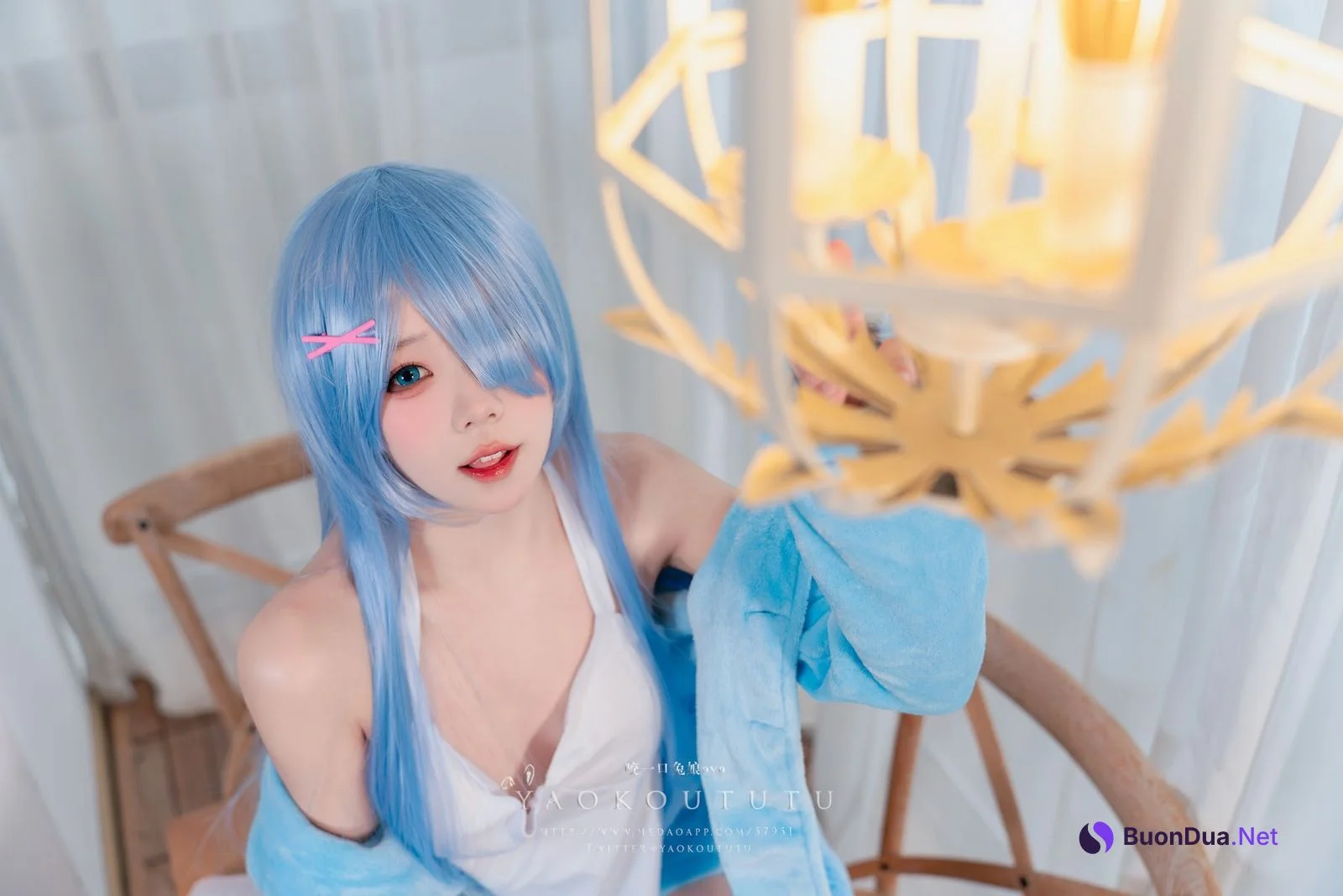 Coser@黏黏团子兔 – 『蕾姆喵喵』&小剧场 - รูปภาพ 16