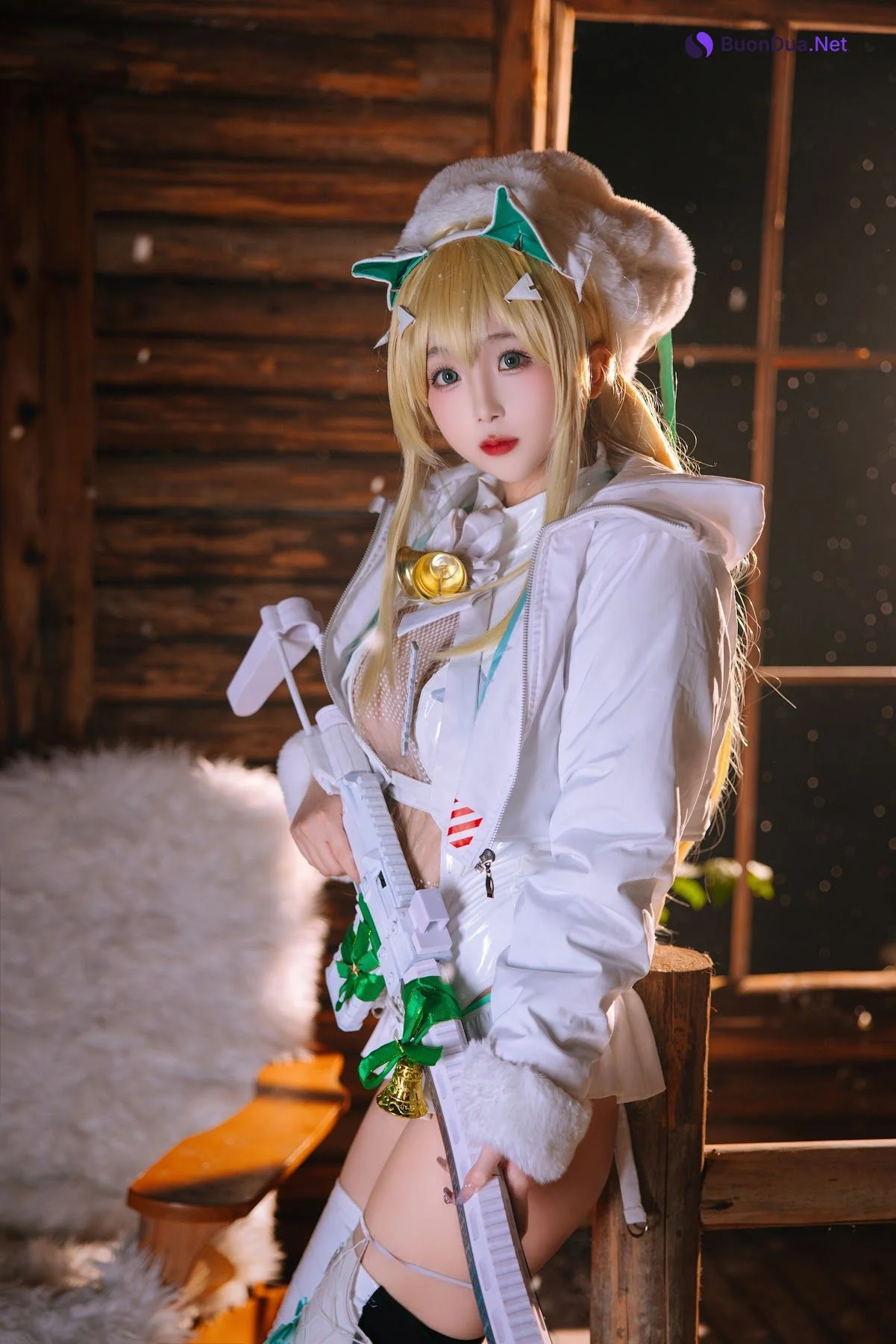 Coser@日奈娇 – 露菲圣诞 - 写真 15