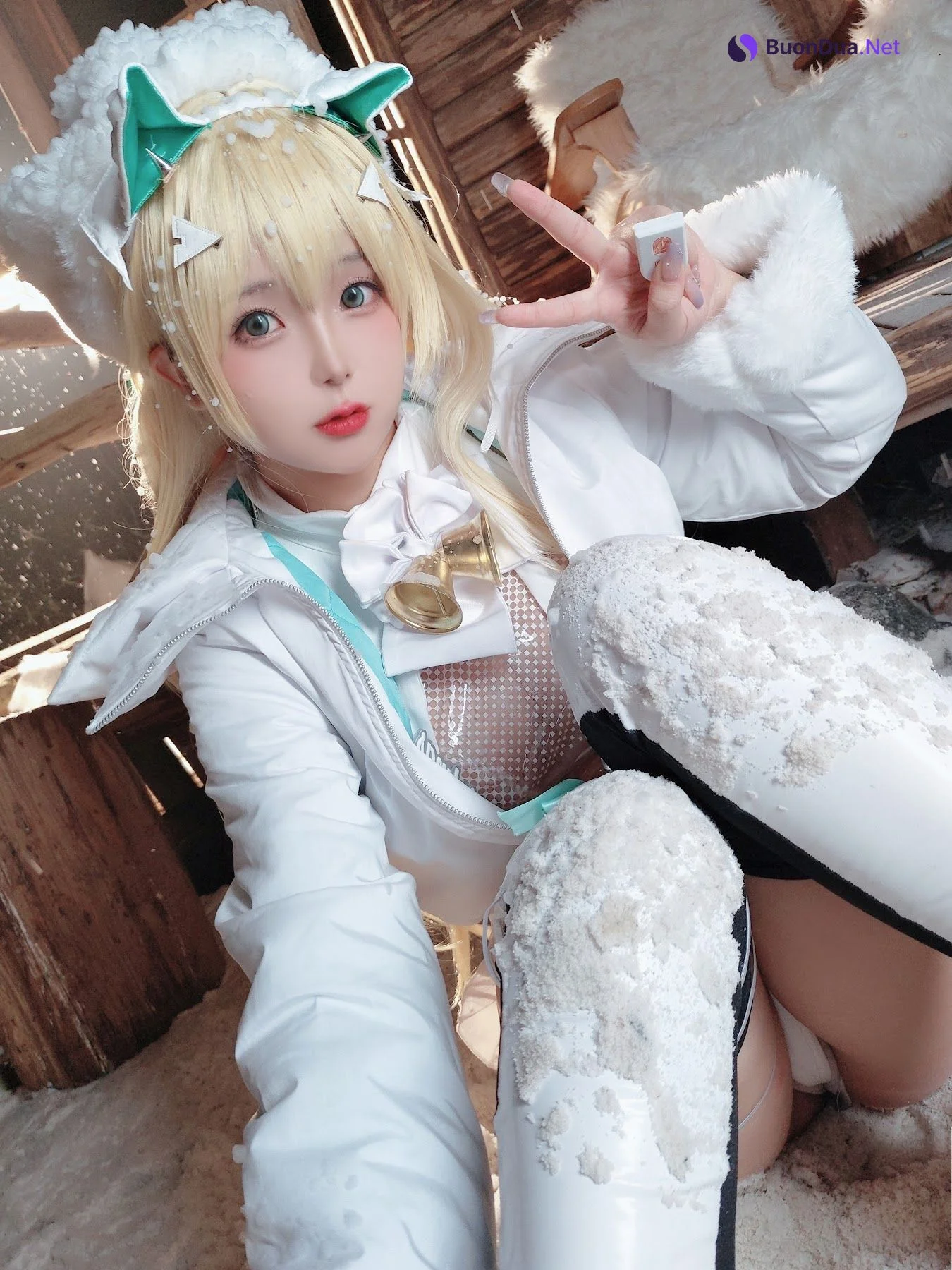Coser@日奈娇 – 露菲圣诞 - 写真 20