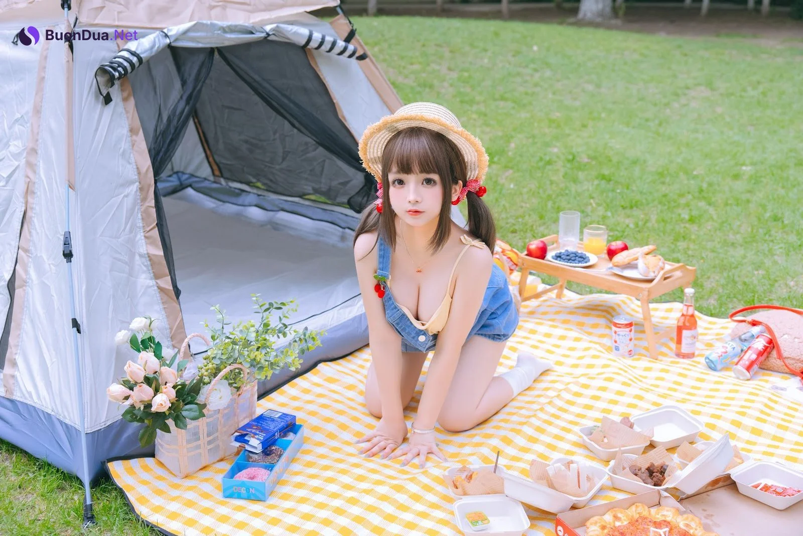 Coser@日奈娇 – 野餐日 - 写真 11