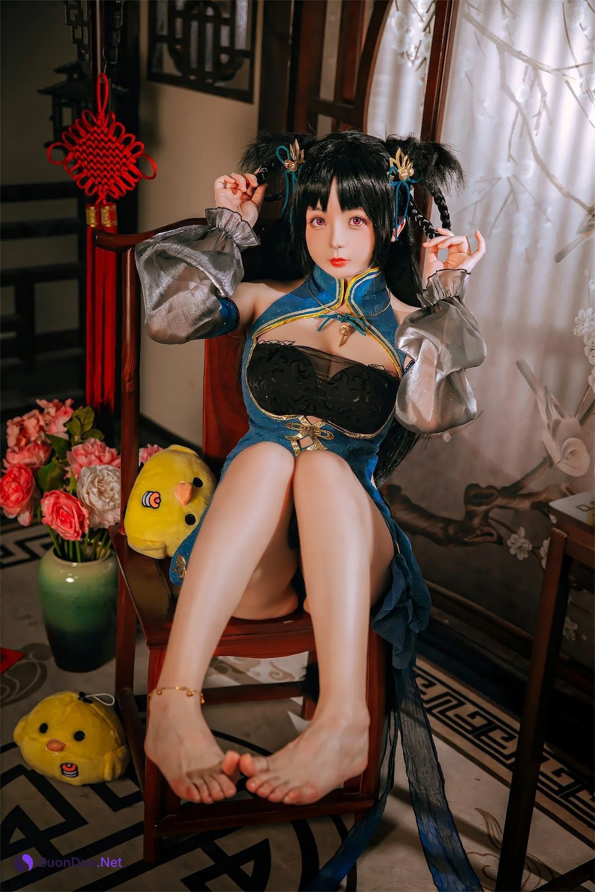 Coser@日奈娇 – 碧蓝航线 大潮旗袍 - รูปภาพ 15