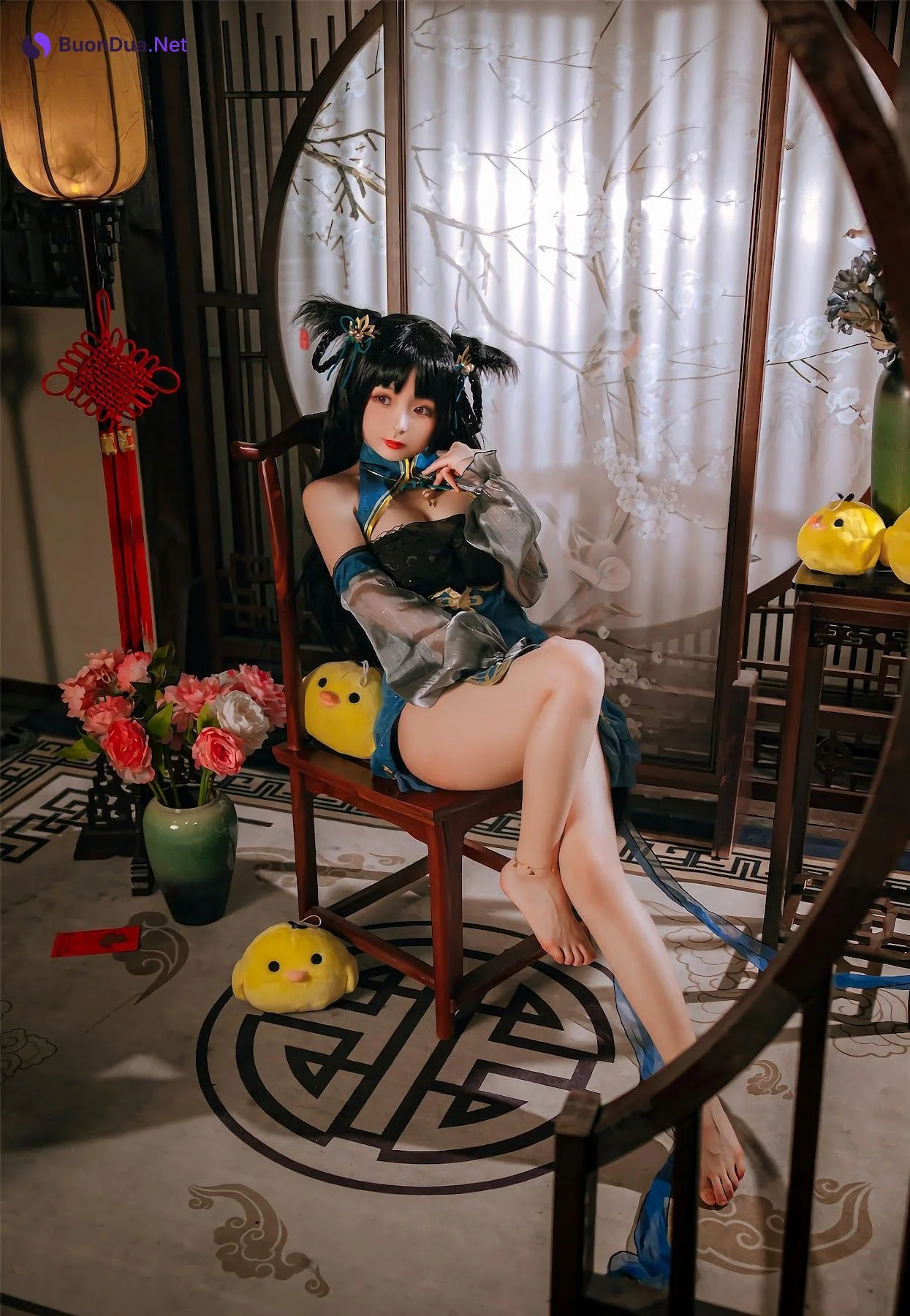 Coser@日奈娇 – 碧蓝航线 大潮旗袍 - รูปภาพ 18