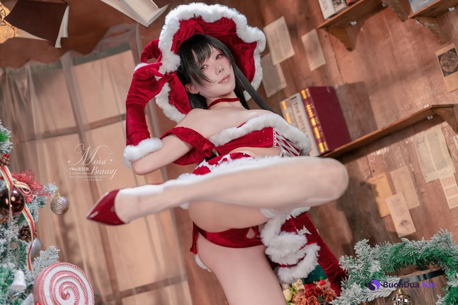 Coser@黏黏团子兔 – 12月作品 魔法圣诞星 - 照片 11