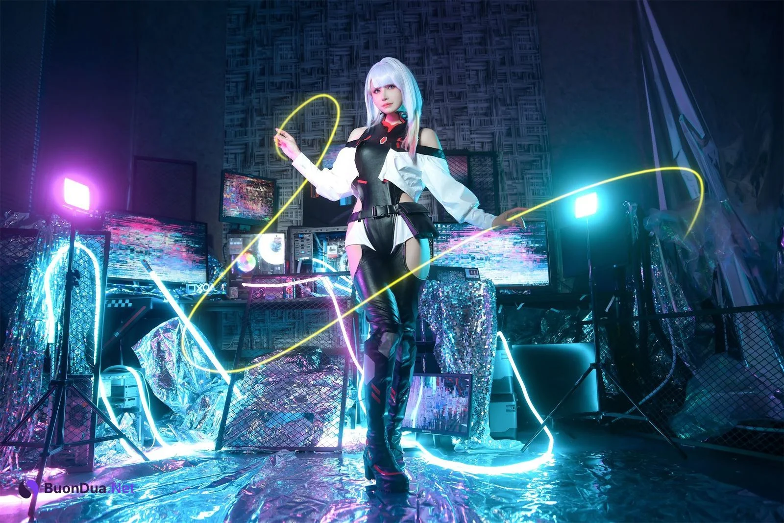 Coser@鹿八岁 – 赛博朋克：边缘行者 露西 - 사진 12