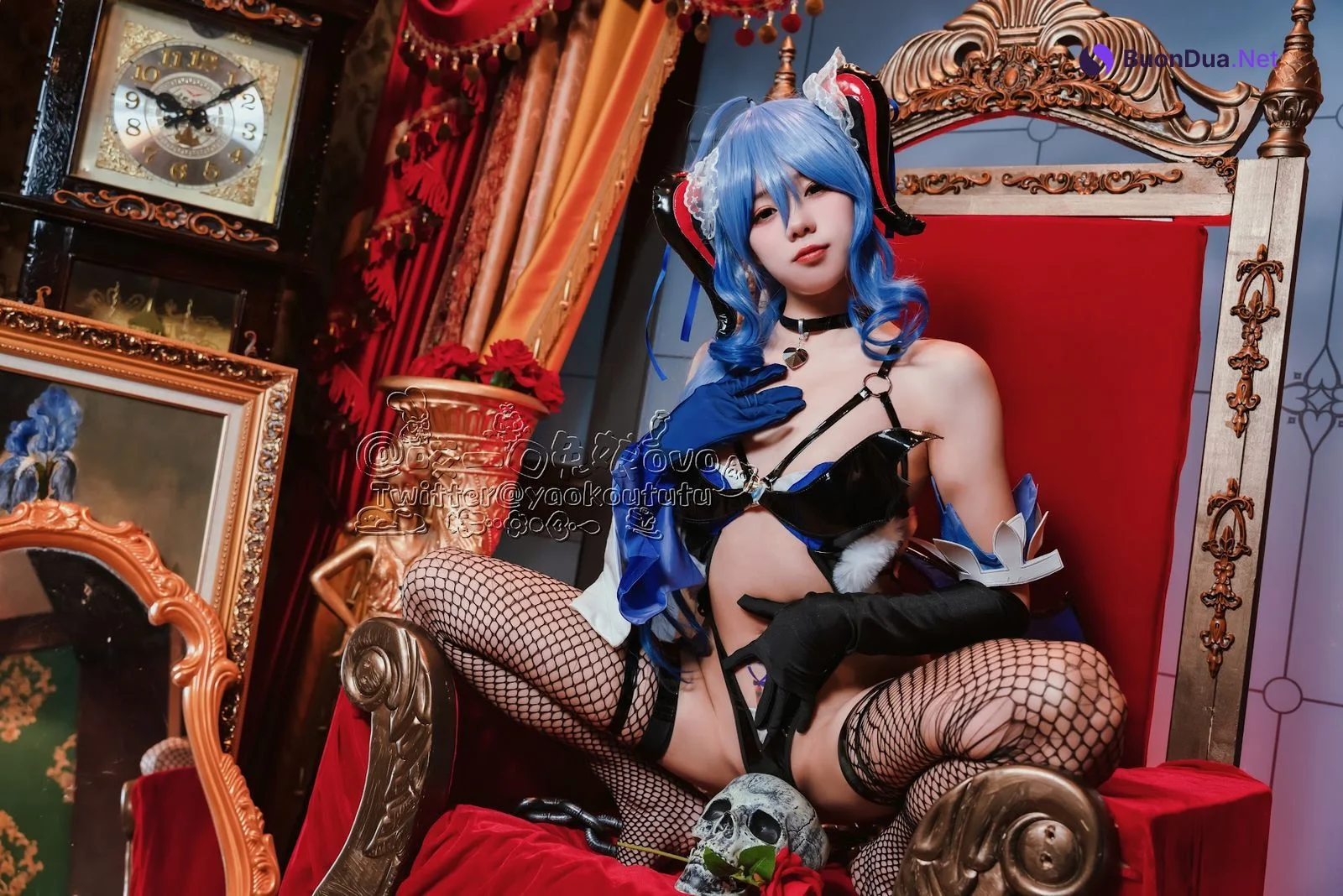 Coser@黏黏团子兔 – 甘雨魅魔 - 照片 24