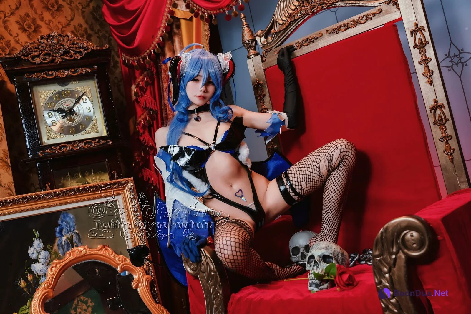 Coser@黏黏团子兔 – 甘雨魅魔 - 照片 25