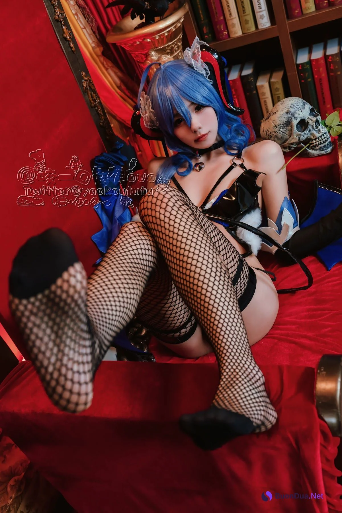 Coser@黏黏团子兔 – 甘雨魅魔 - 照片 30