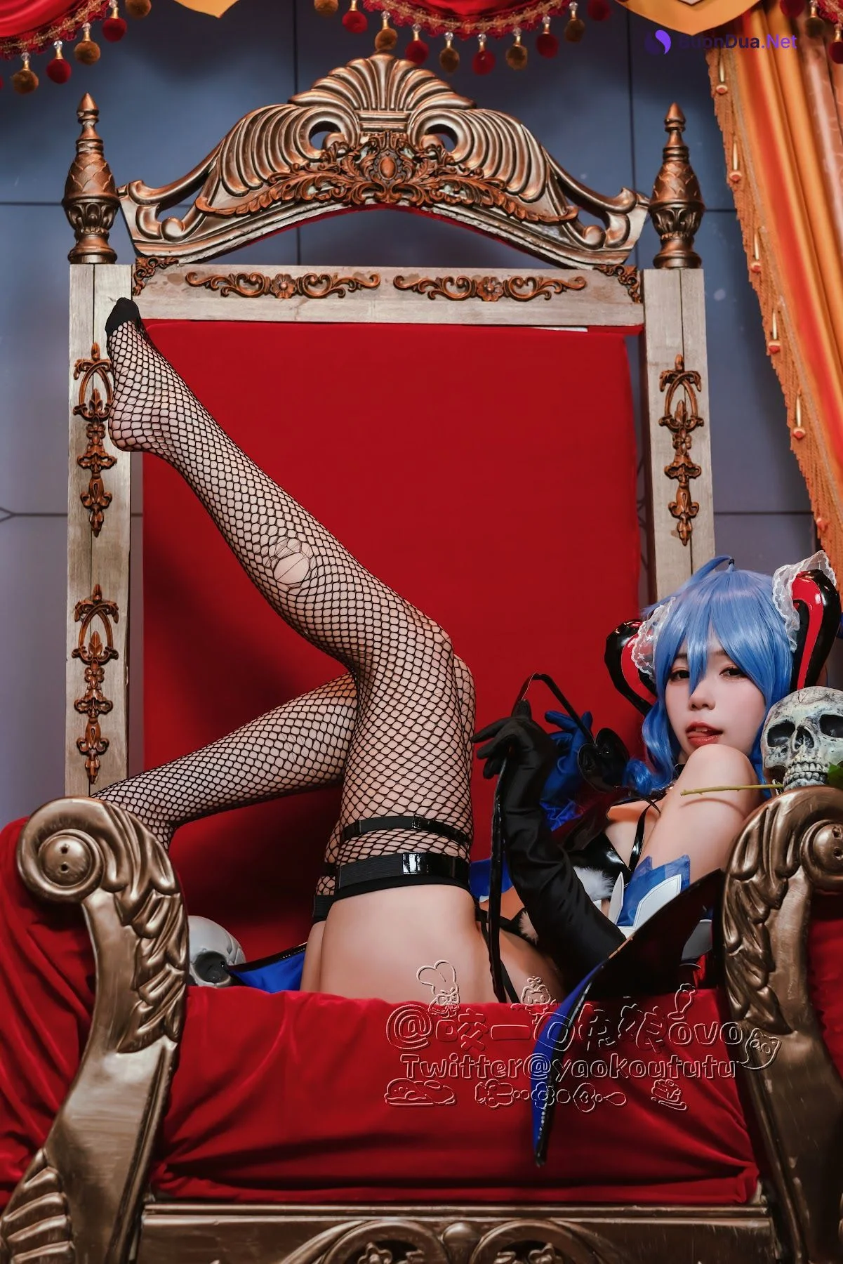 Coser@黏黏团子兔 – 甘雨魅魔 - 照片 33