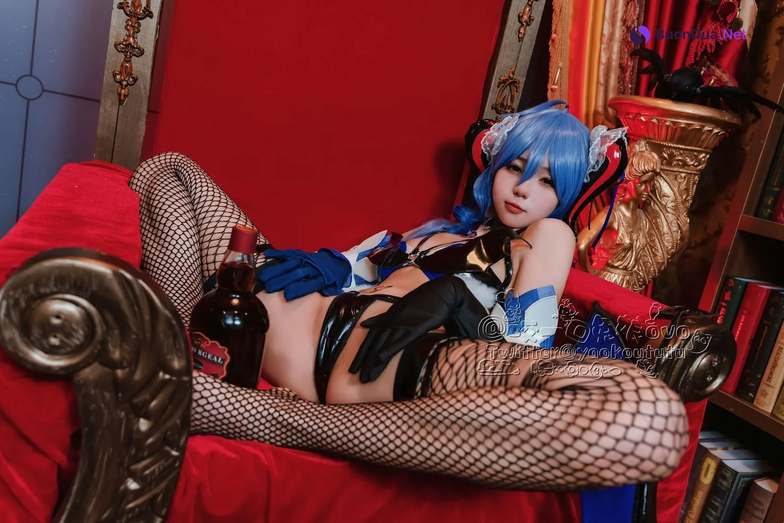 Coser@黏黏团子兔 – 甘雨魅魔 - 照片 38