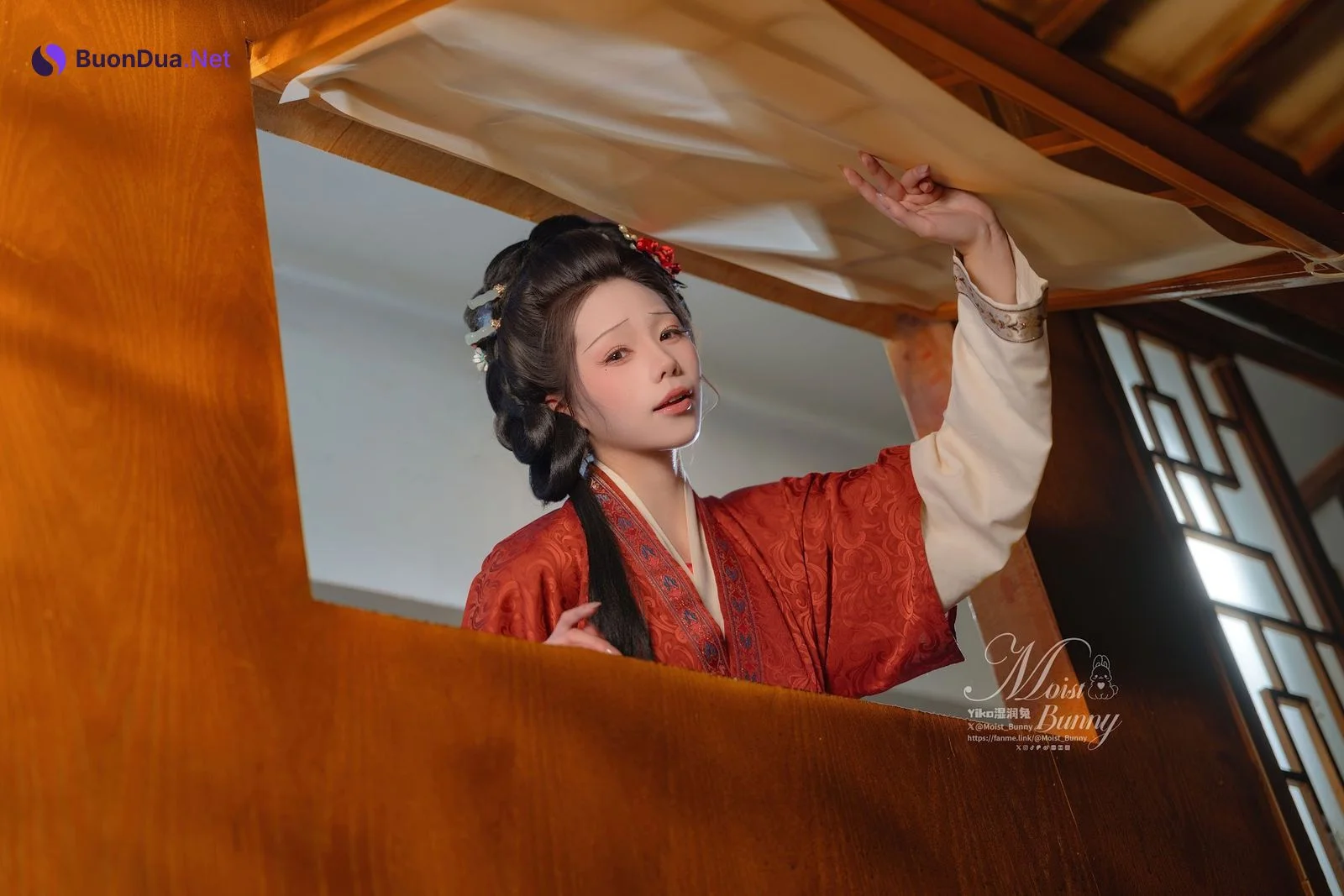 Coser@黏黏团子兔 – 2026年02月作品『快马加鞭·金莲迎春』 - Photo 12